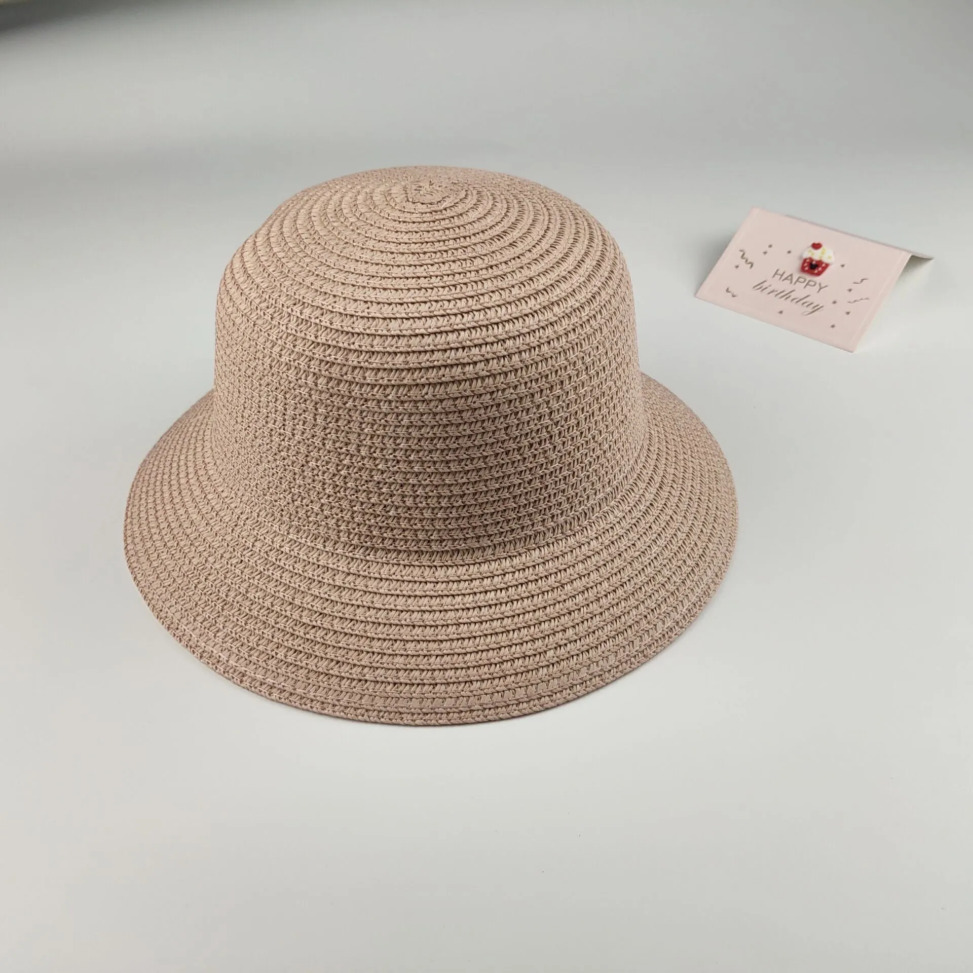 Baby Hat  and Mini Straw Bag