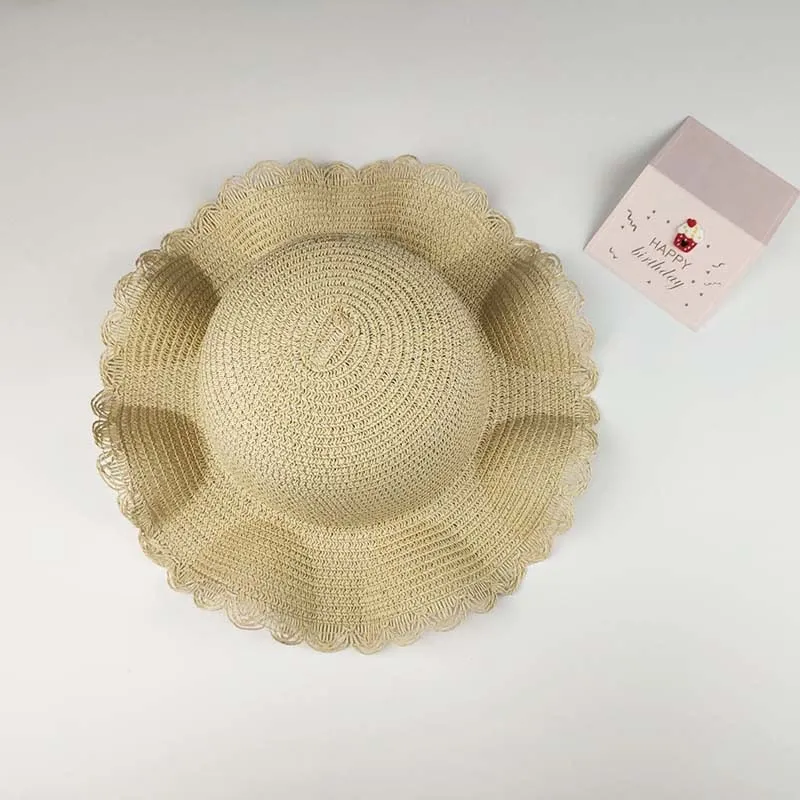 Baby Hat  and Mini Straw Bag