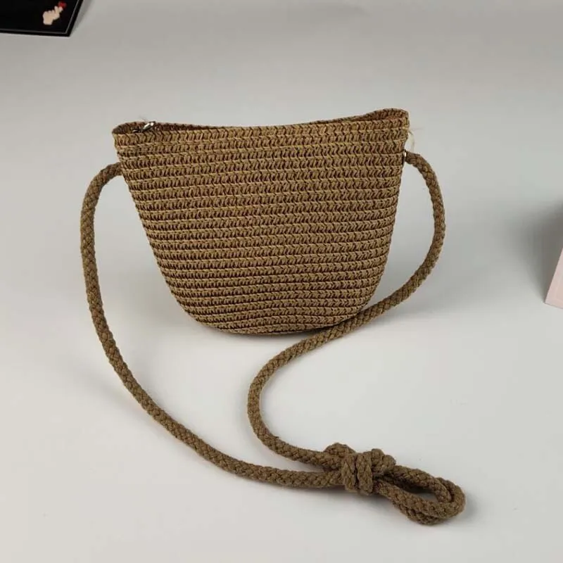 Baby Hat  and Mini Straw Bag