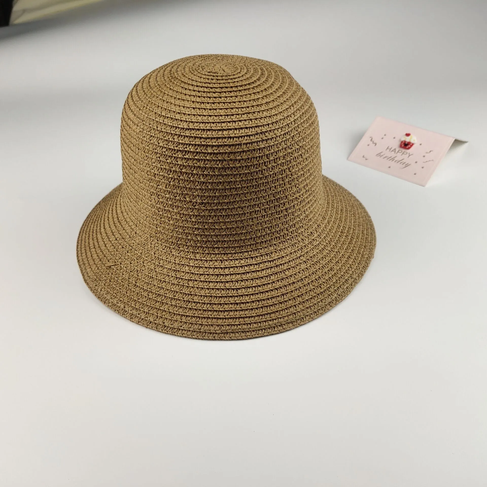 Baby Hat  and Mini Straw Bag