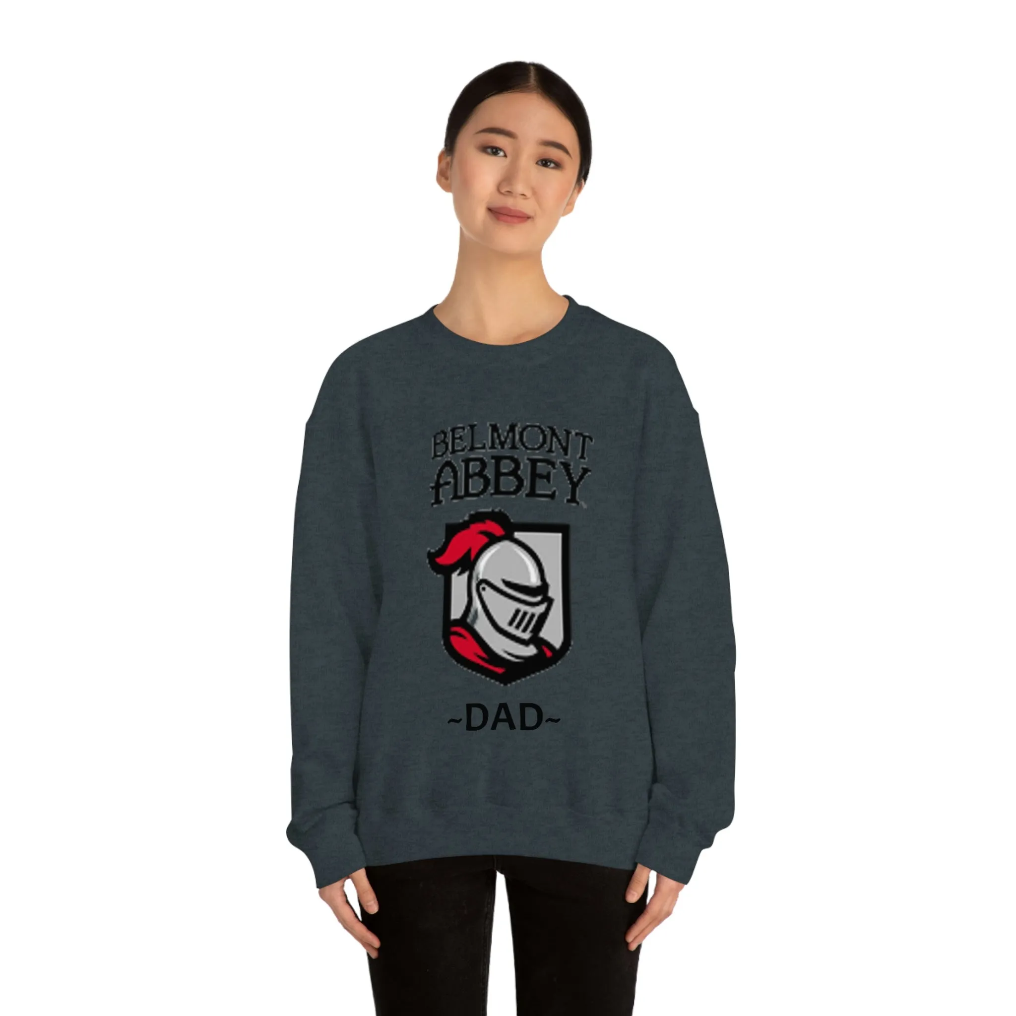 Belmont Abbey Dad Unisex Heavy Blend™ Crewneck Sweatshirt