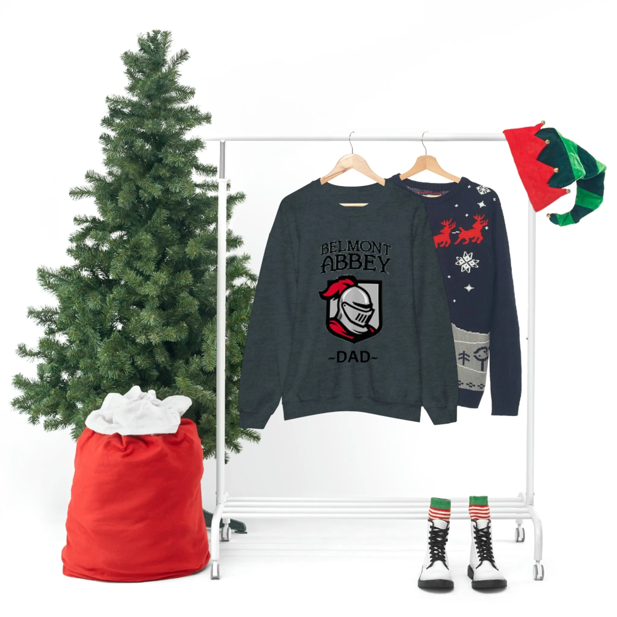 Belmont Abbey Dad Unisex Heavy Blend™ Crewneck Sweatshirt