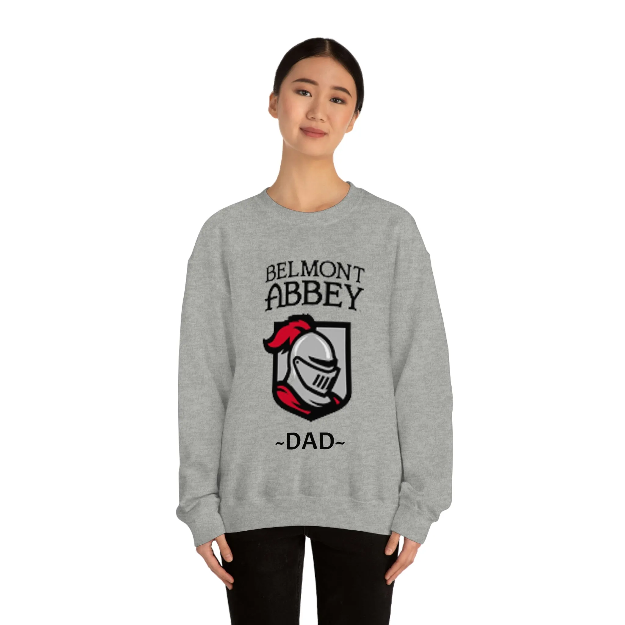 Belmont Abbey Dad Unisex Heavy Blend™ Crewneck Sweatshirt