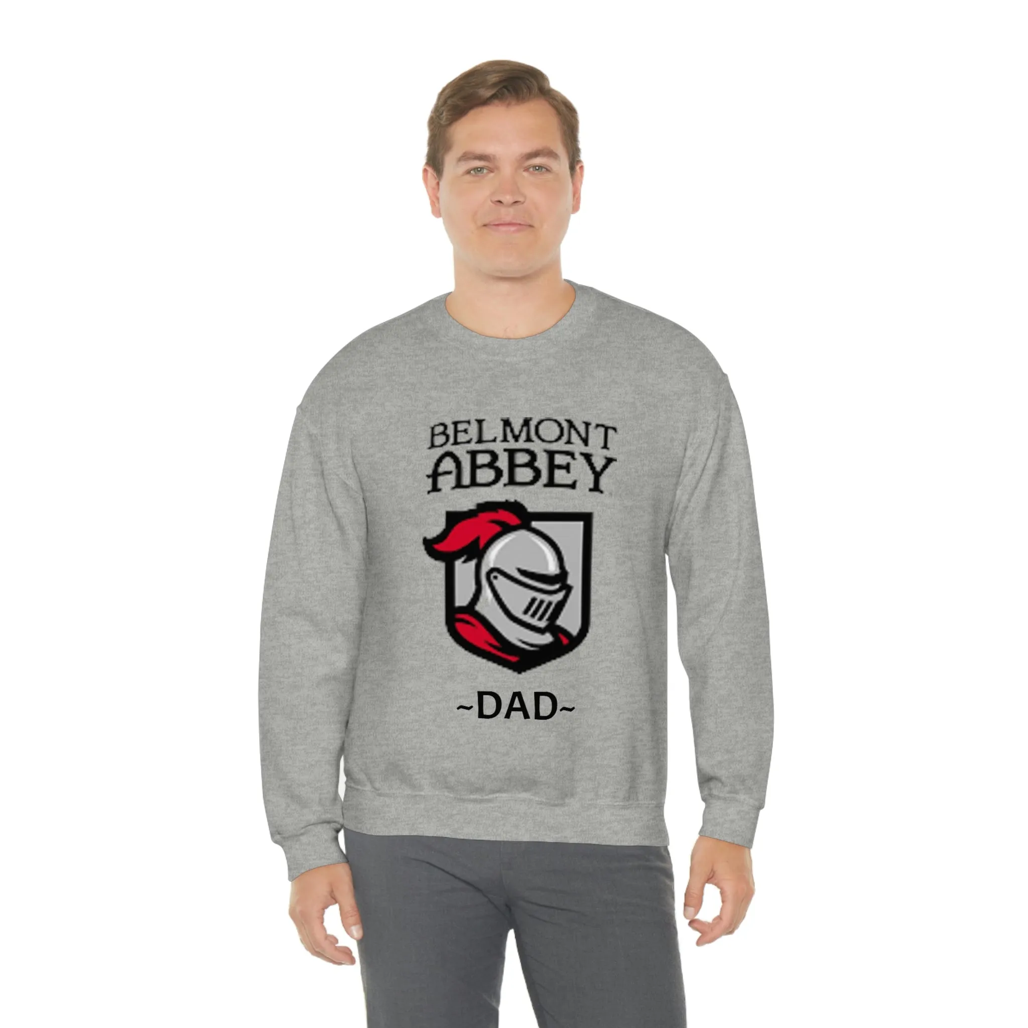 Belmont Abbey Dad Unisex Heavy Blend™ Crewneck Sweatshirt