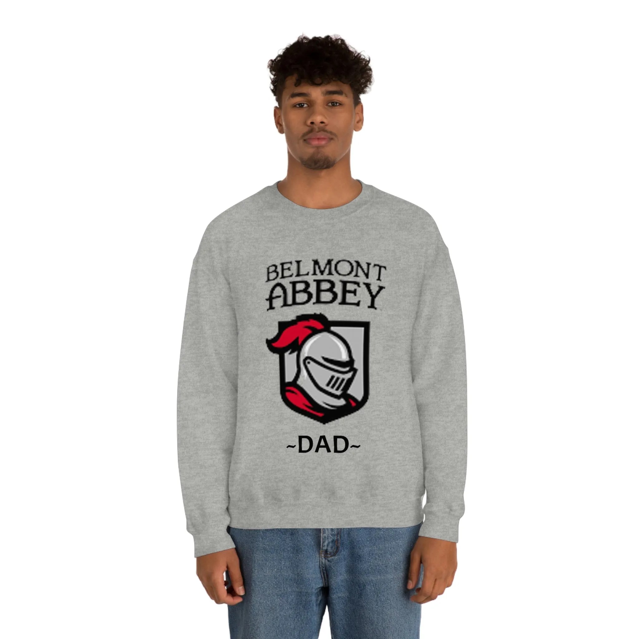 Belmont Abbey Dad Unisex Heavy Blend™ Crewneck Sweatshirt