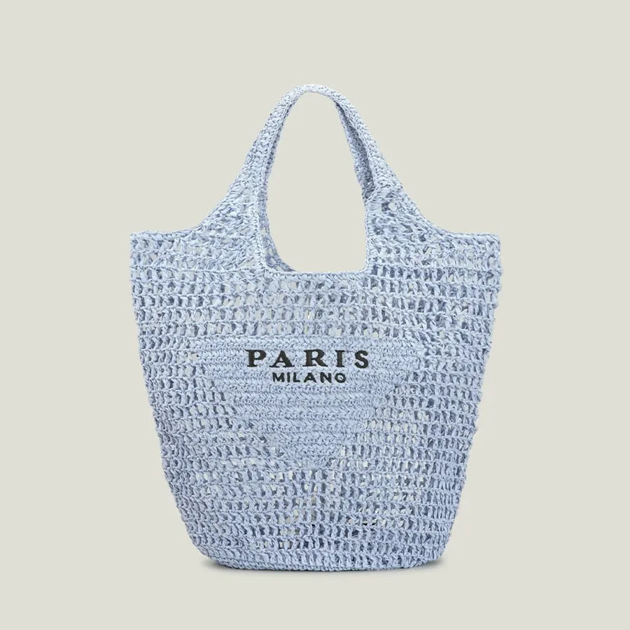 Brand Letter Straw Bags
