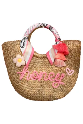 'Camille' Customizable Straw Bag (2 Styles)