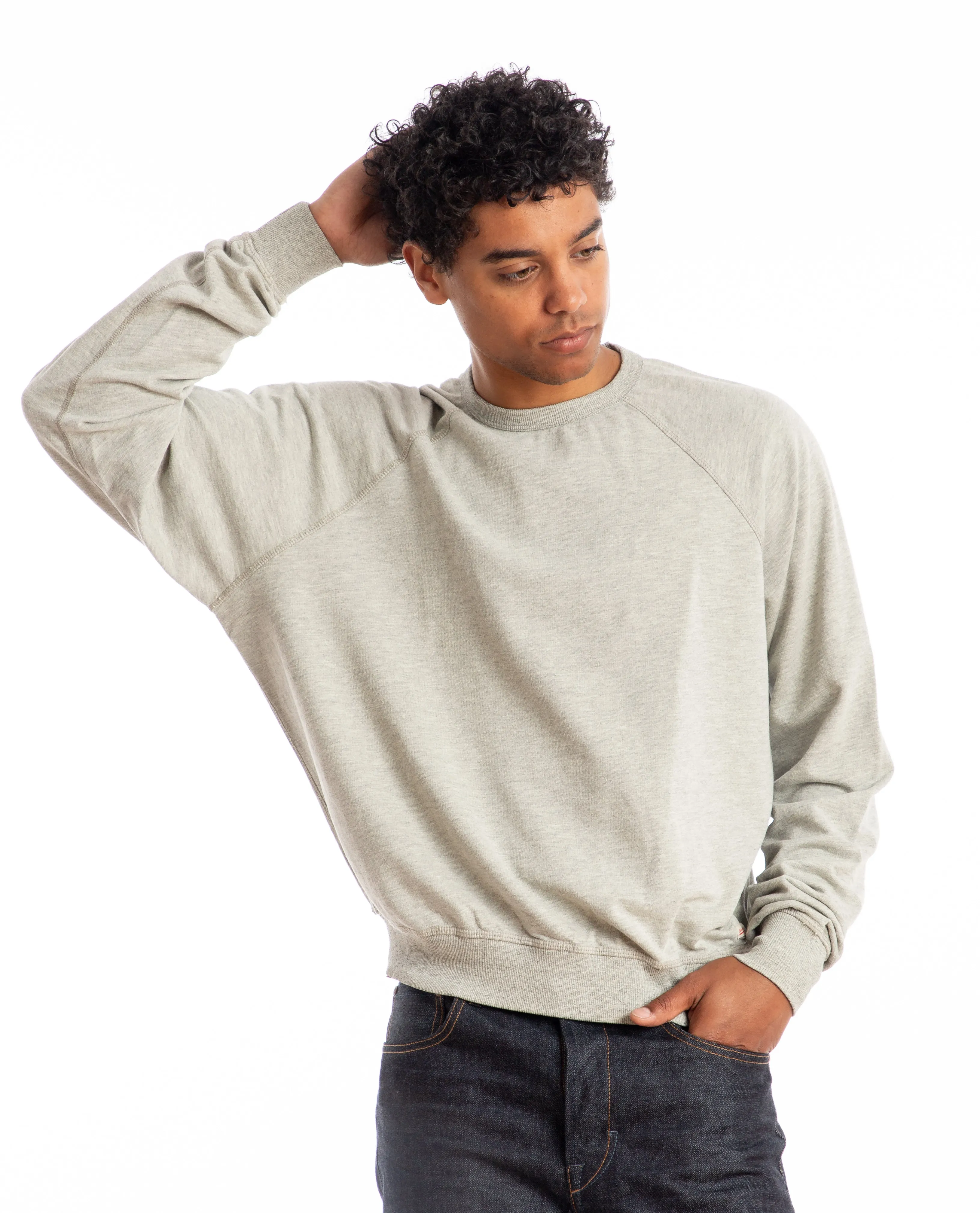 Crewneck Sweatshirt Heather Grey