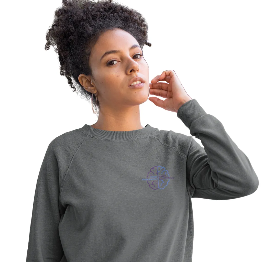 Female Crewneck Sweatshirt - Know Dementia | Know Alzheimer’s