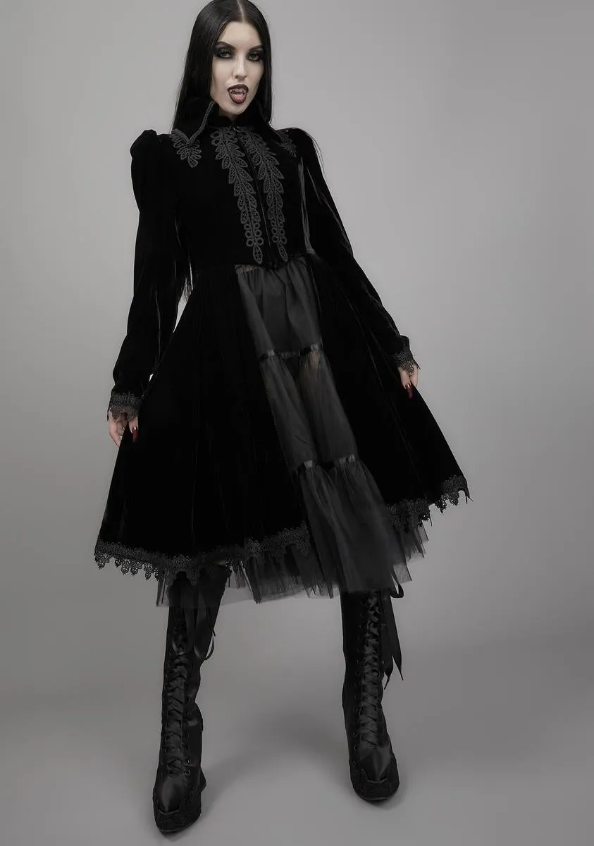 From The Shadows Velvet Coat