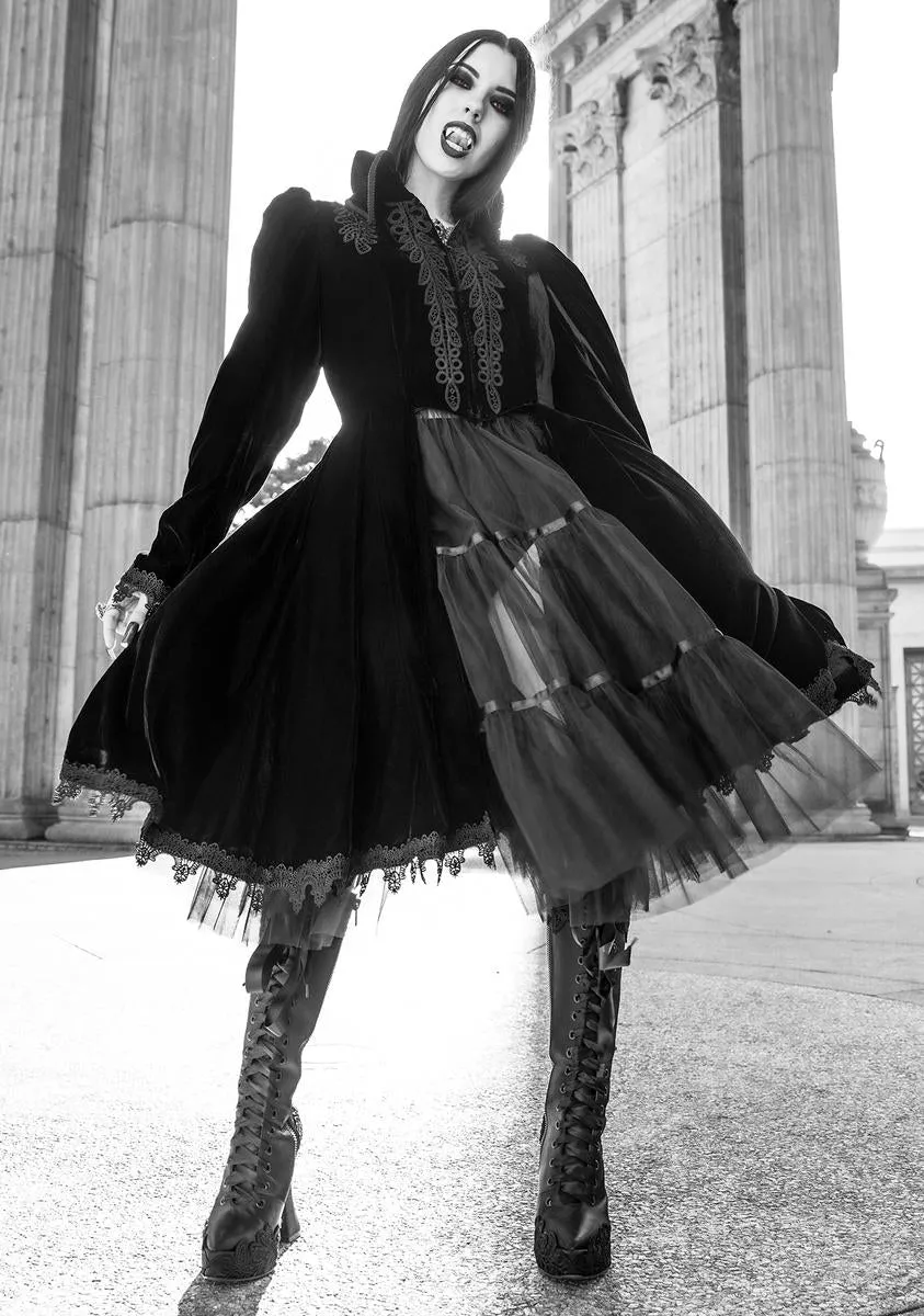 From The Shadows Velvet Coat