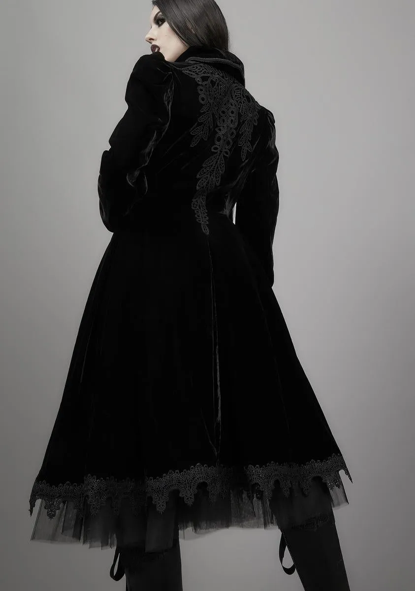 From The Shadows Velvet Coat