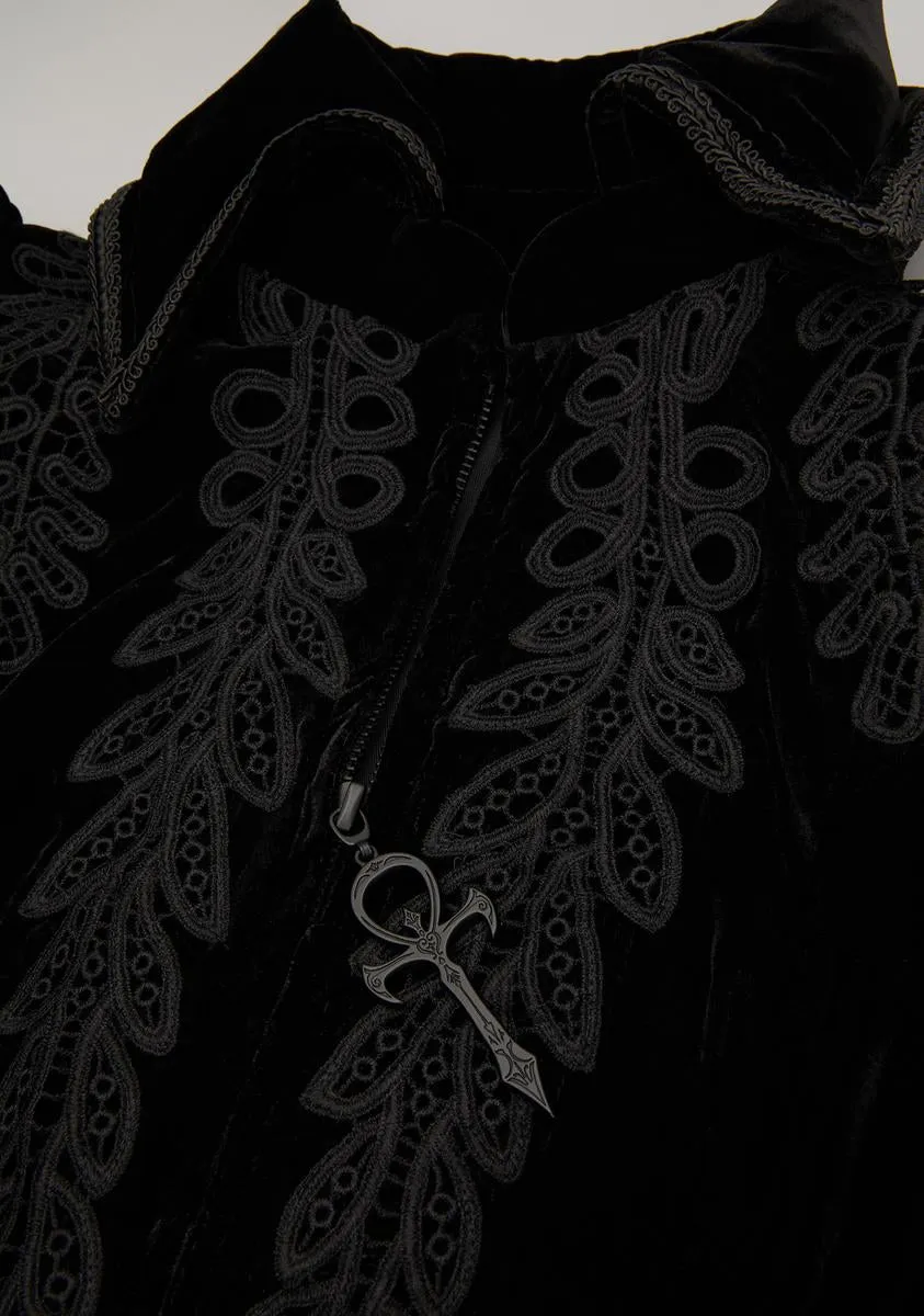 From The Shadows Velvet Coat