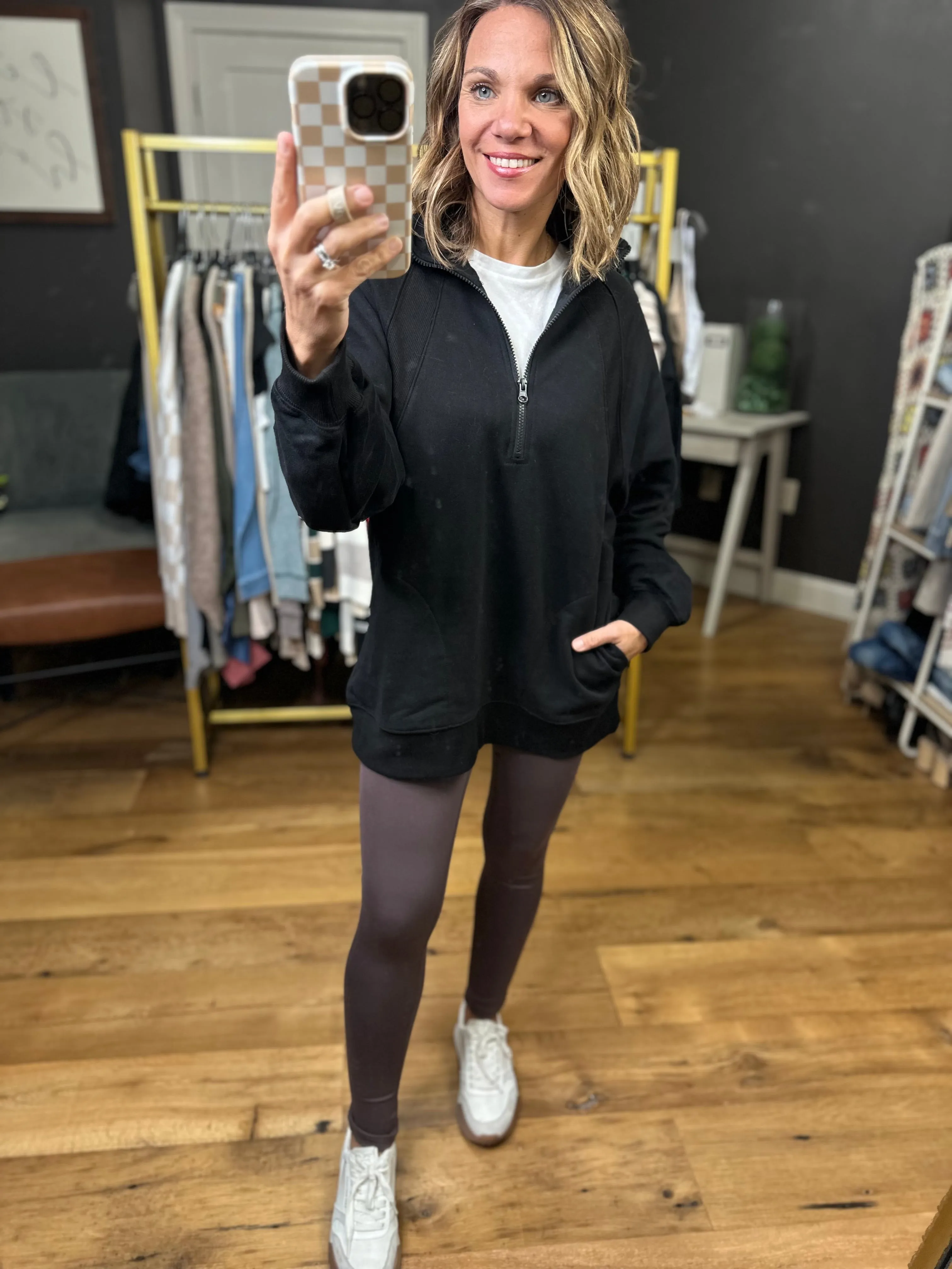 Good Ideas High-Waisted Legging - Raisin