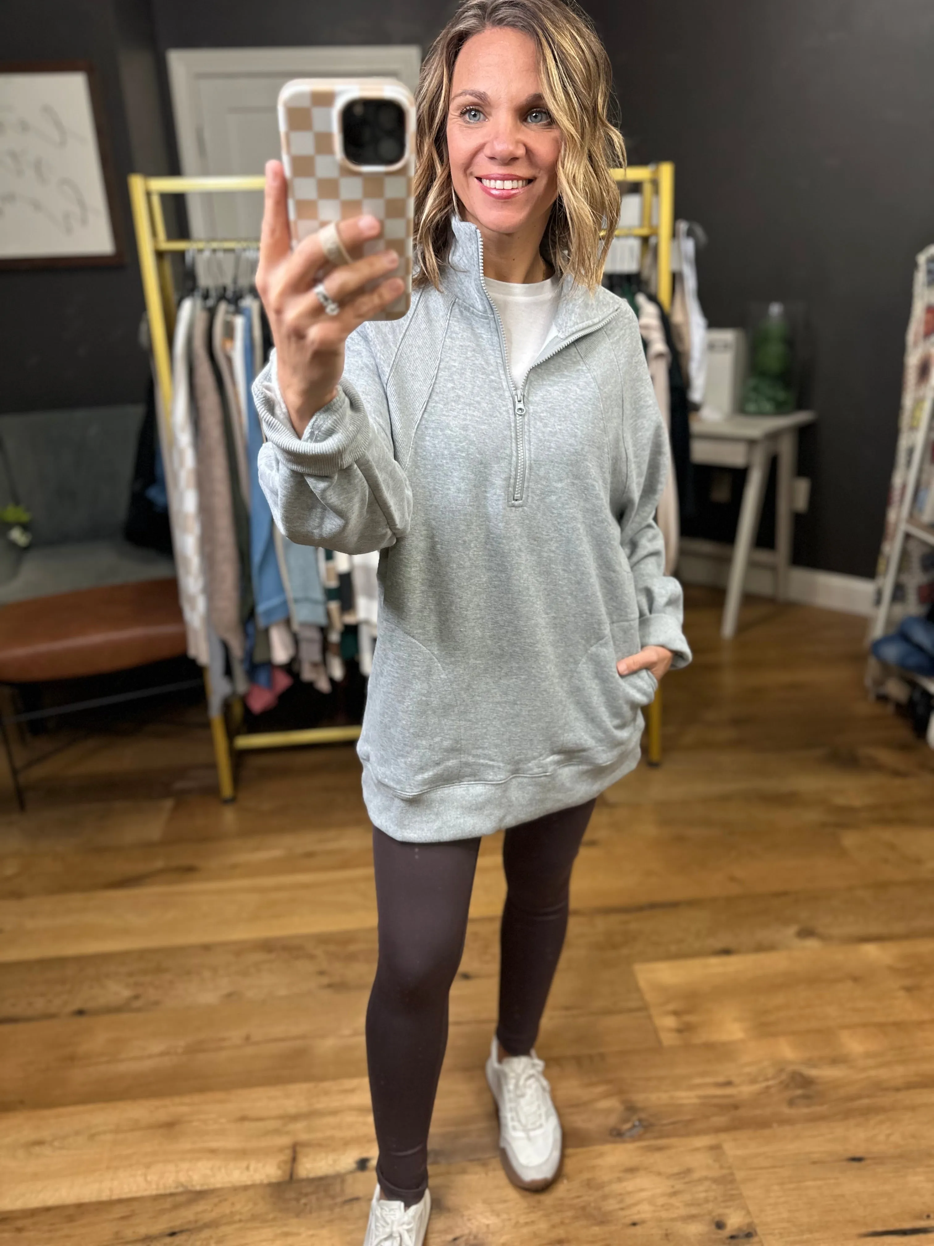 Good Ideas High-Waisted Legging - Raisin