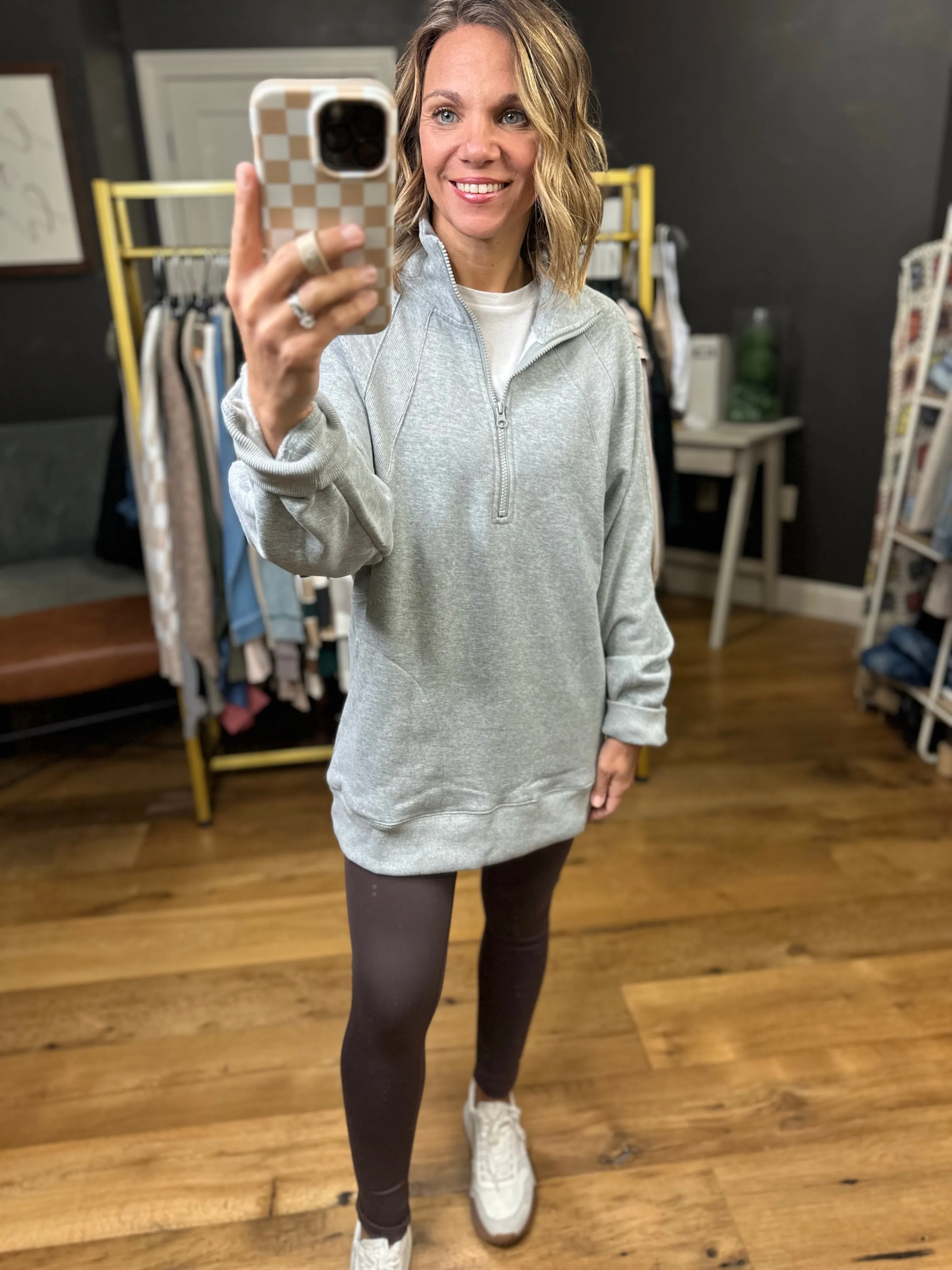 Good Ideas High-Waisted Legging - Raisin
