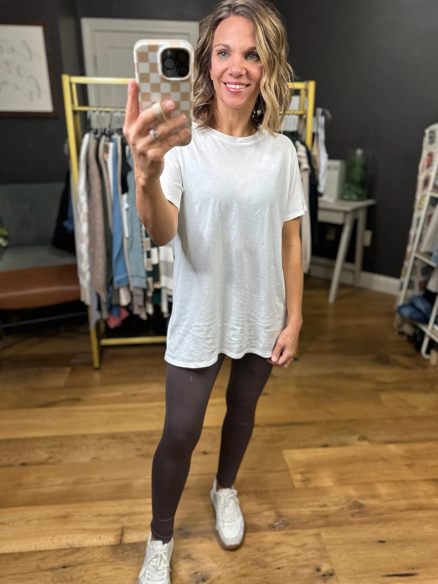 Good Ideas High-Waisted Legging - Raisin