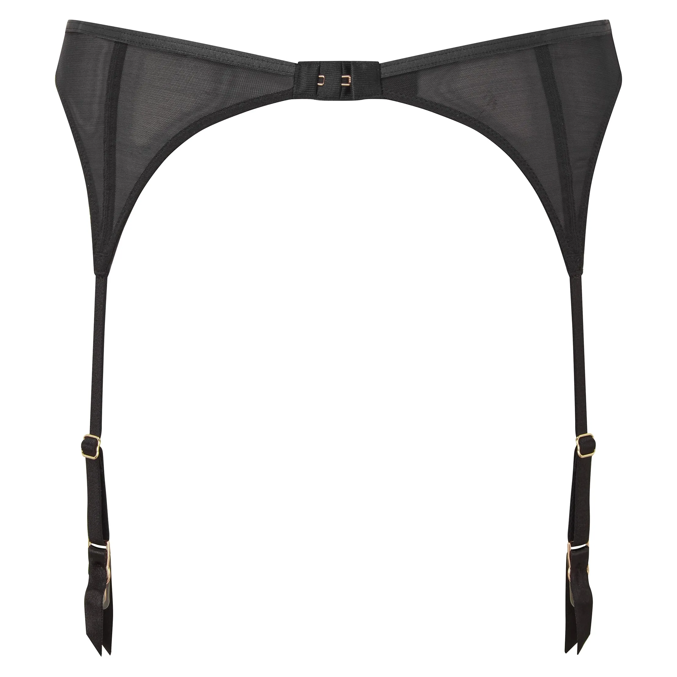 Gossard VIP Captivate Sheer Mesh Garter Belt