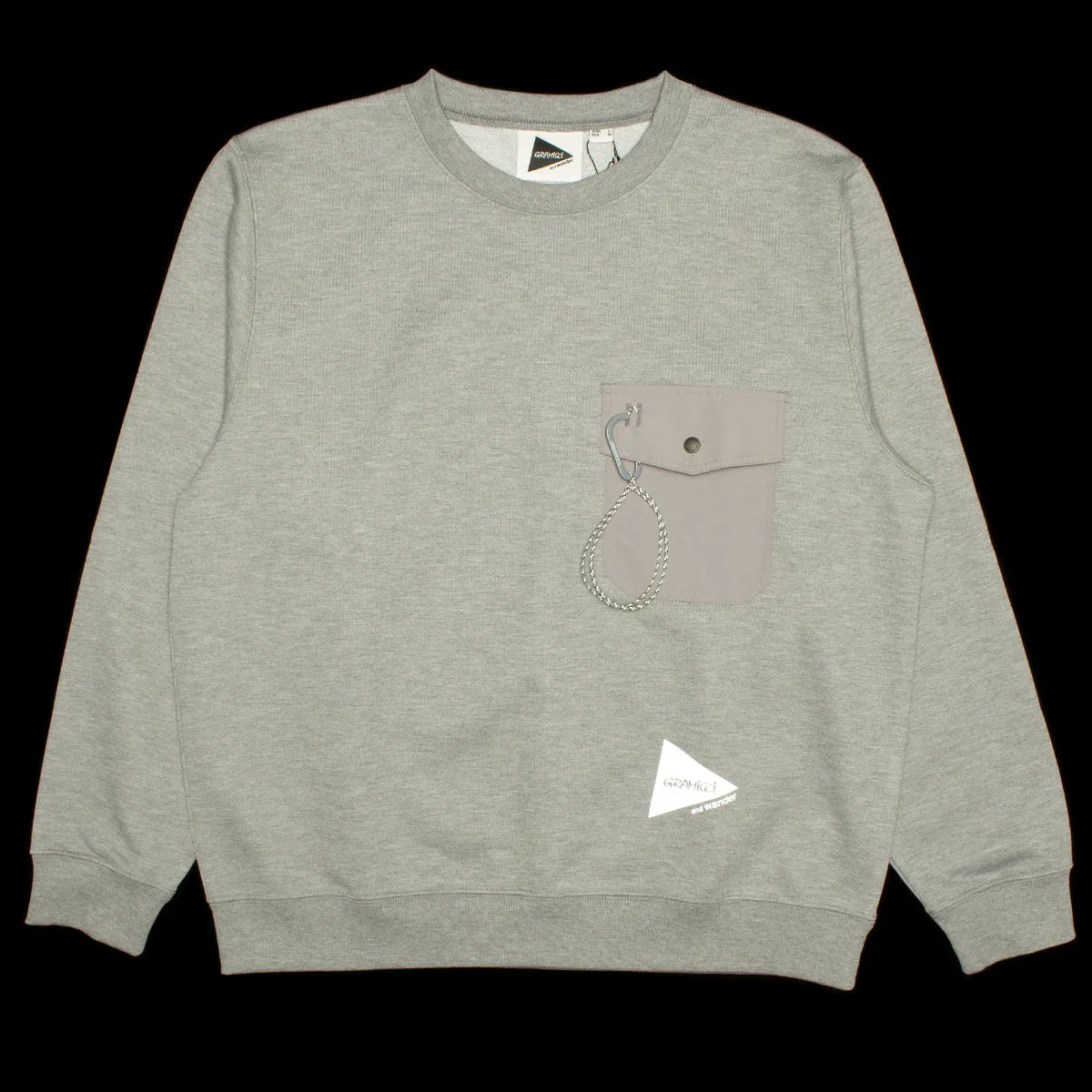 Gramicci x and Wander Pocket Crewneck Sweatshirt