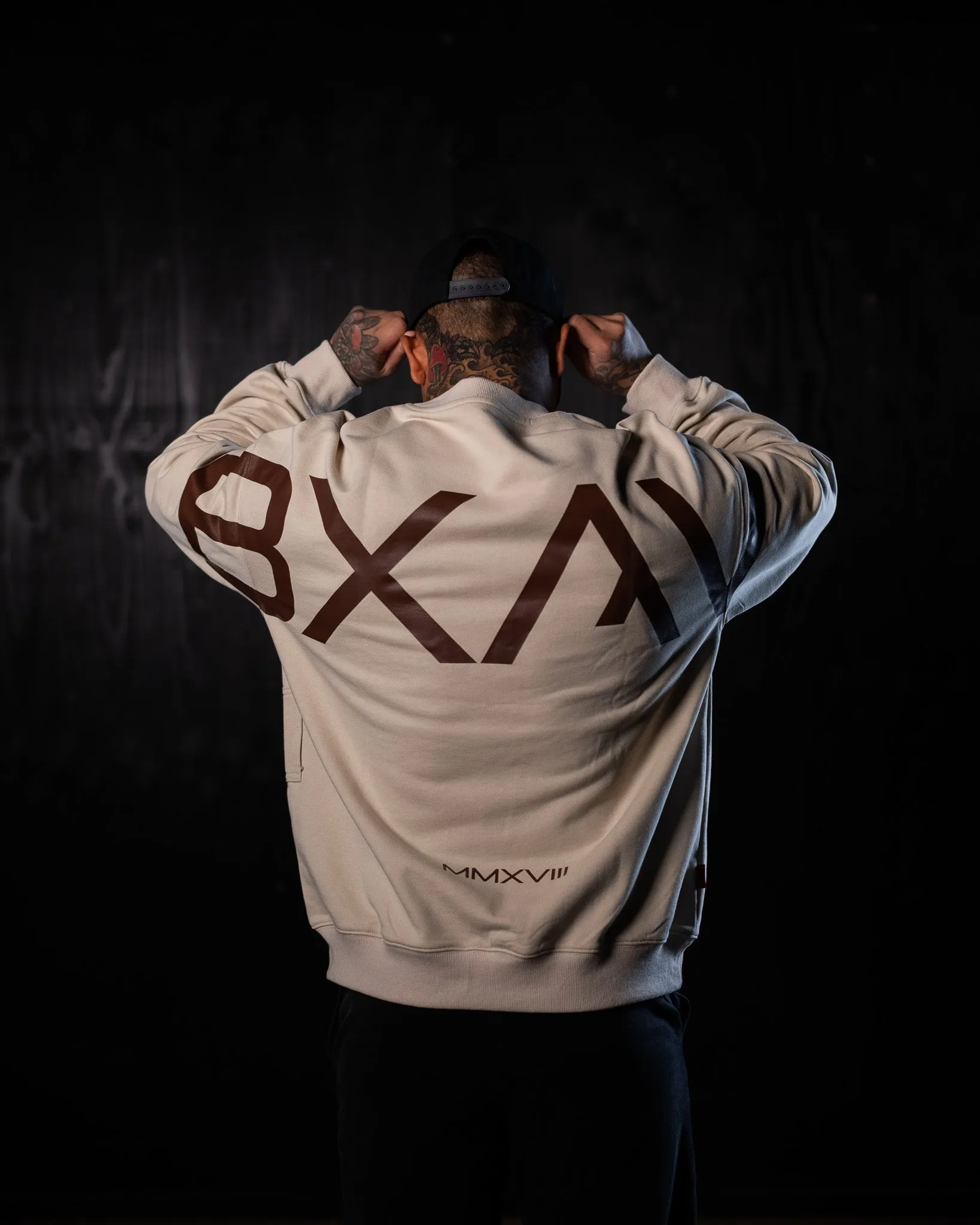 Heavyweight Oversize Crewneck BXAV Logo (PRE-SALE Wave 2)