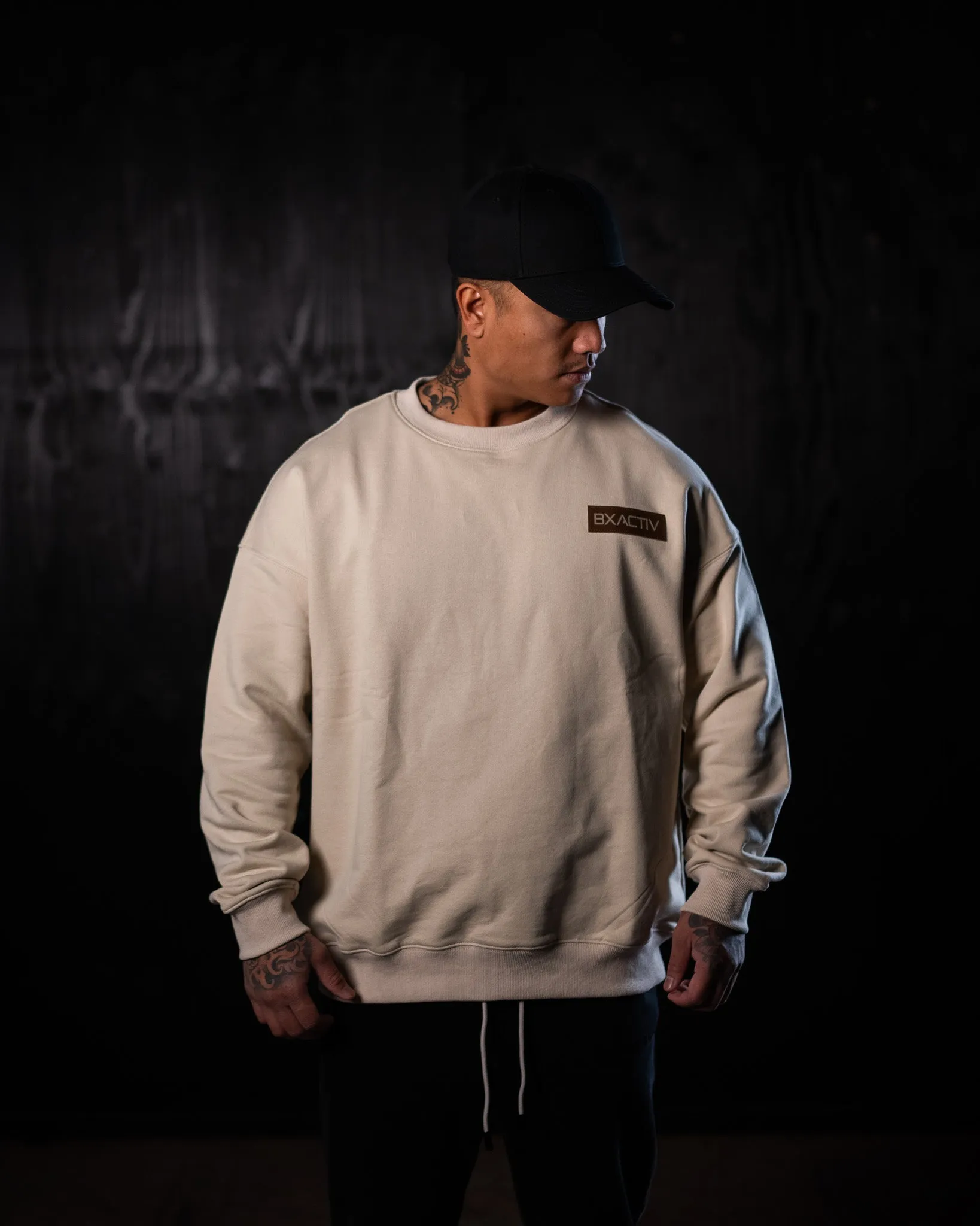 Heavyweight Oversize Crewneck BXAV Logo (PRE-SALE Wave 2)