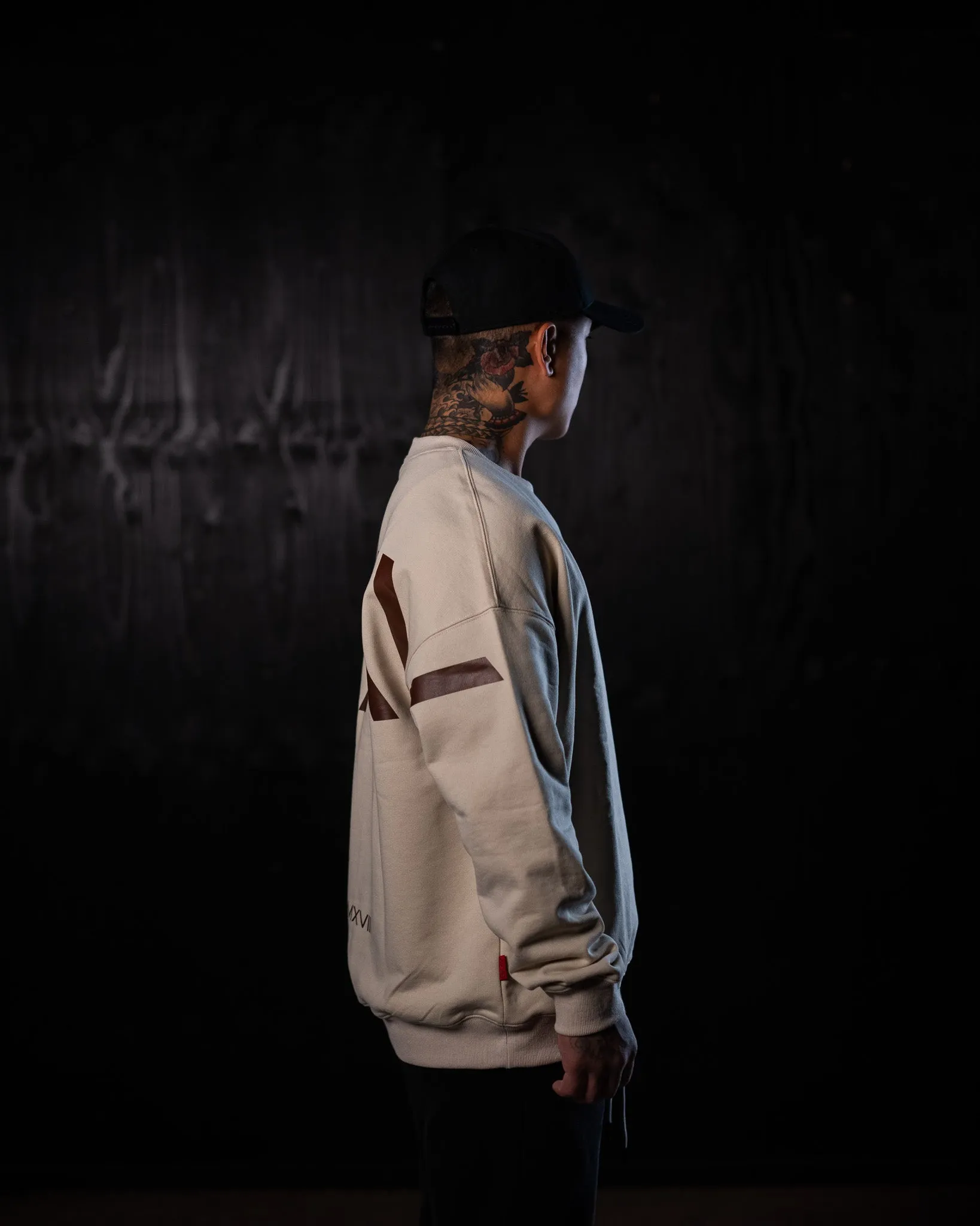 Heavyweight Oversize Crewneck BXAV Logo (PRE-SALE Wave 2)