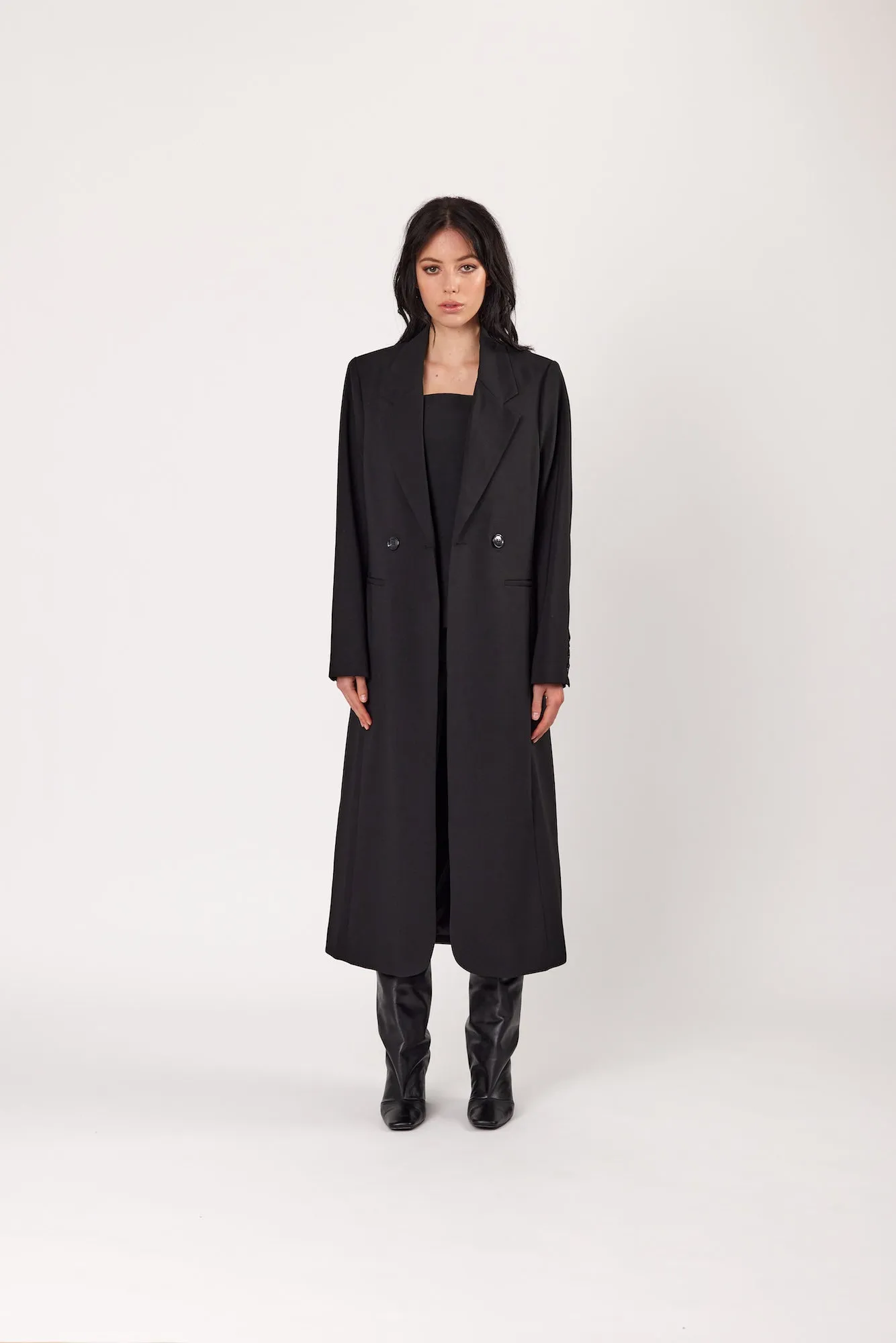 JASPER COAT - BLACK