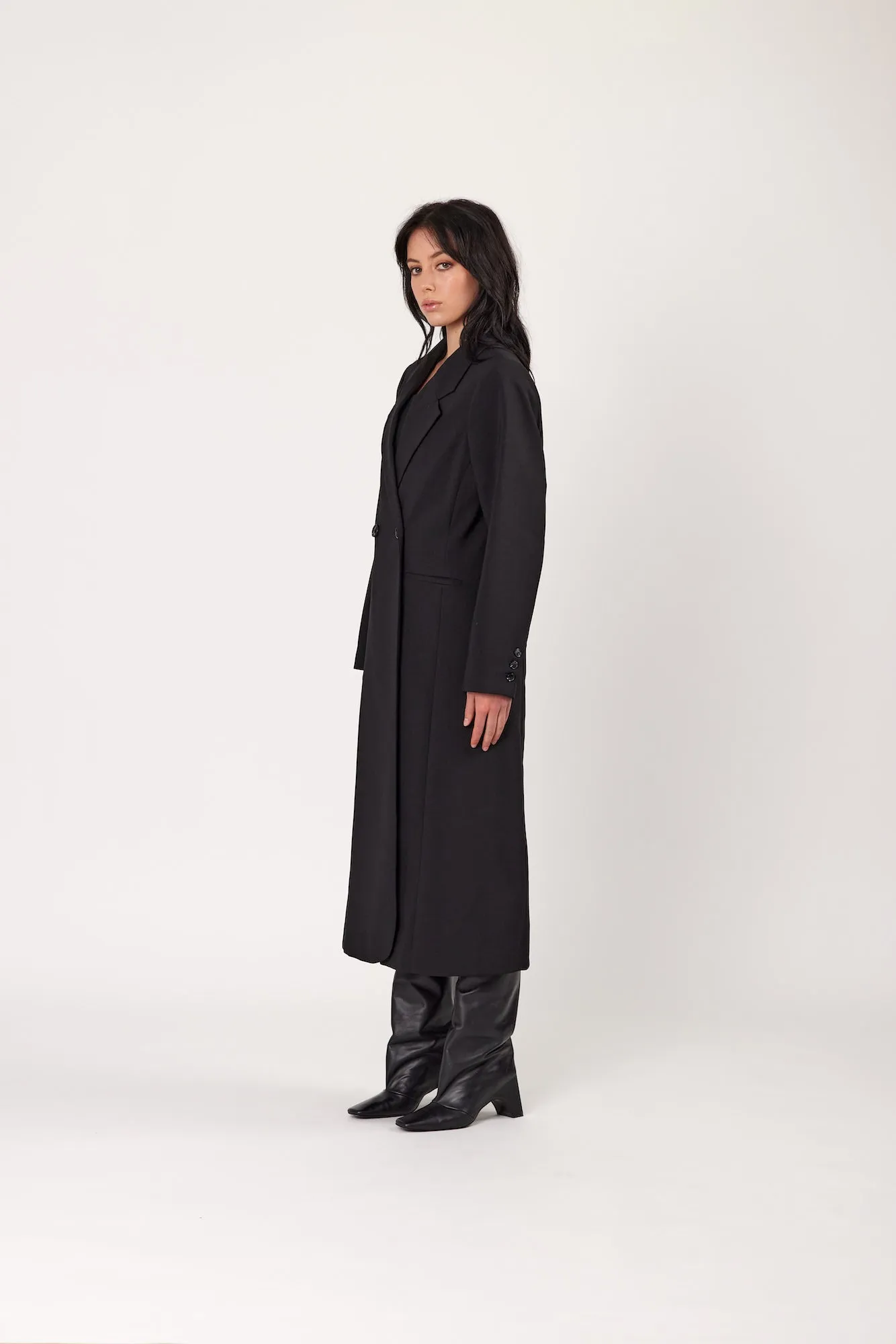 JASPER COAT - BLACK