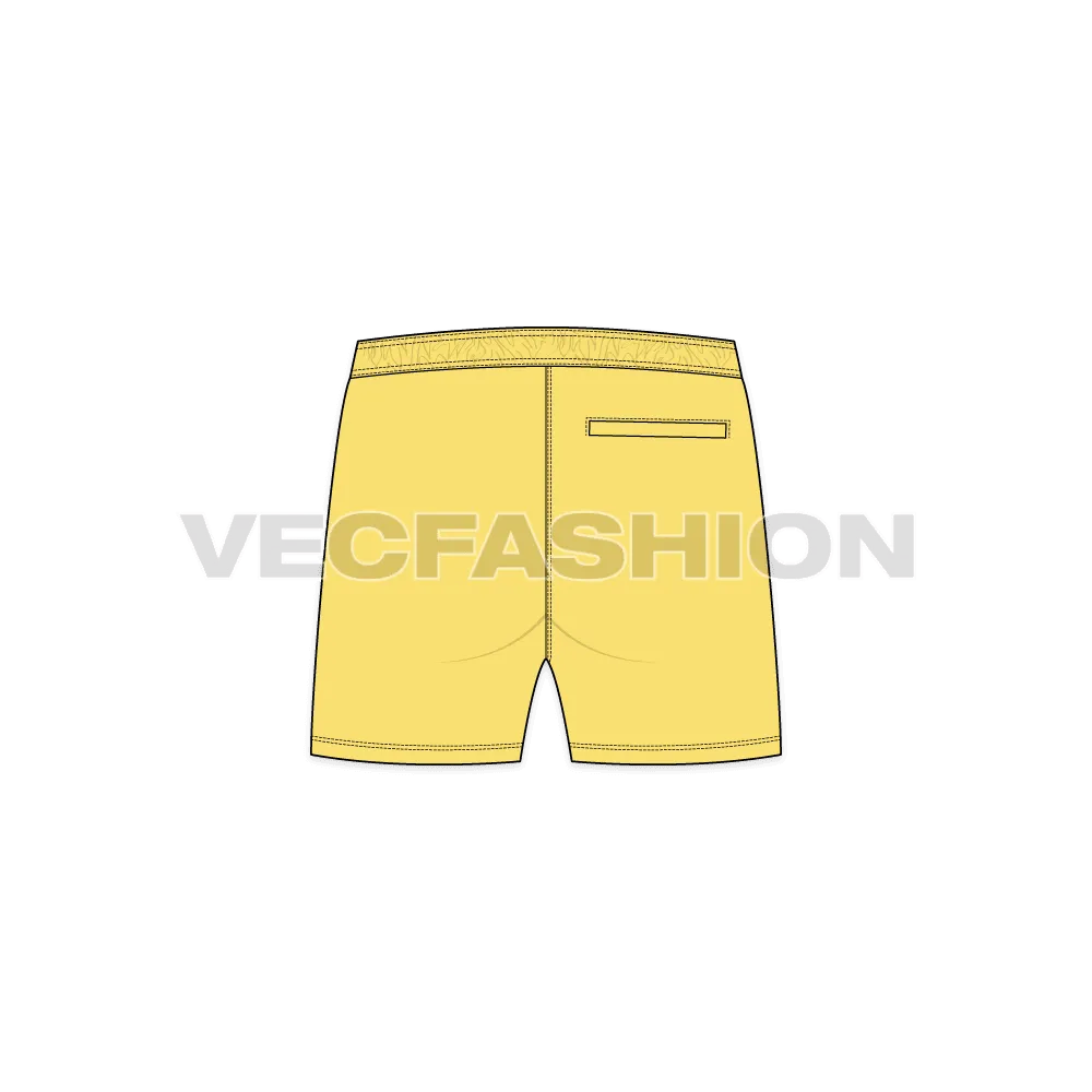 Mens Beachwear Swim Shorts