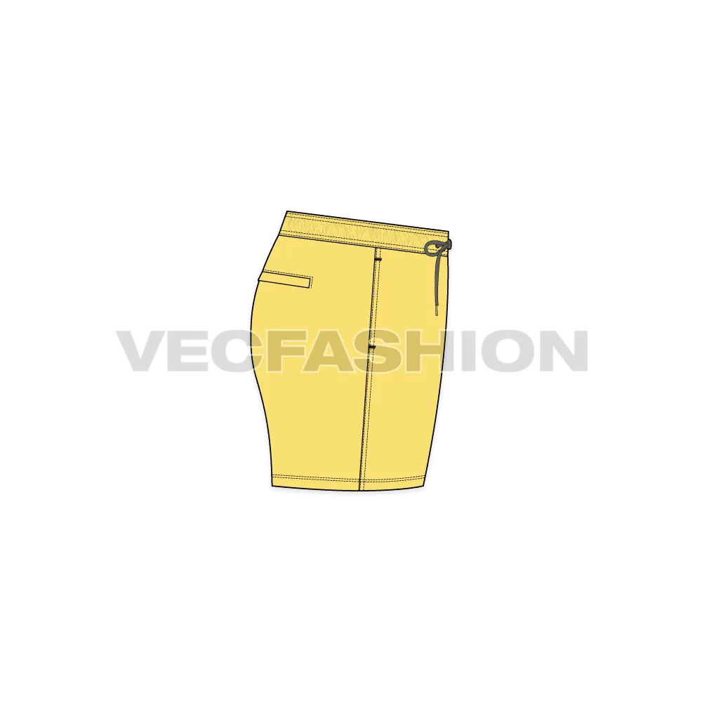 Mens Beachwear Swim Shorts
