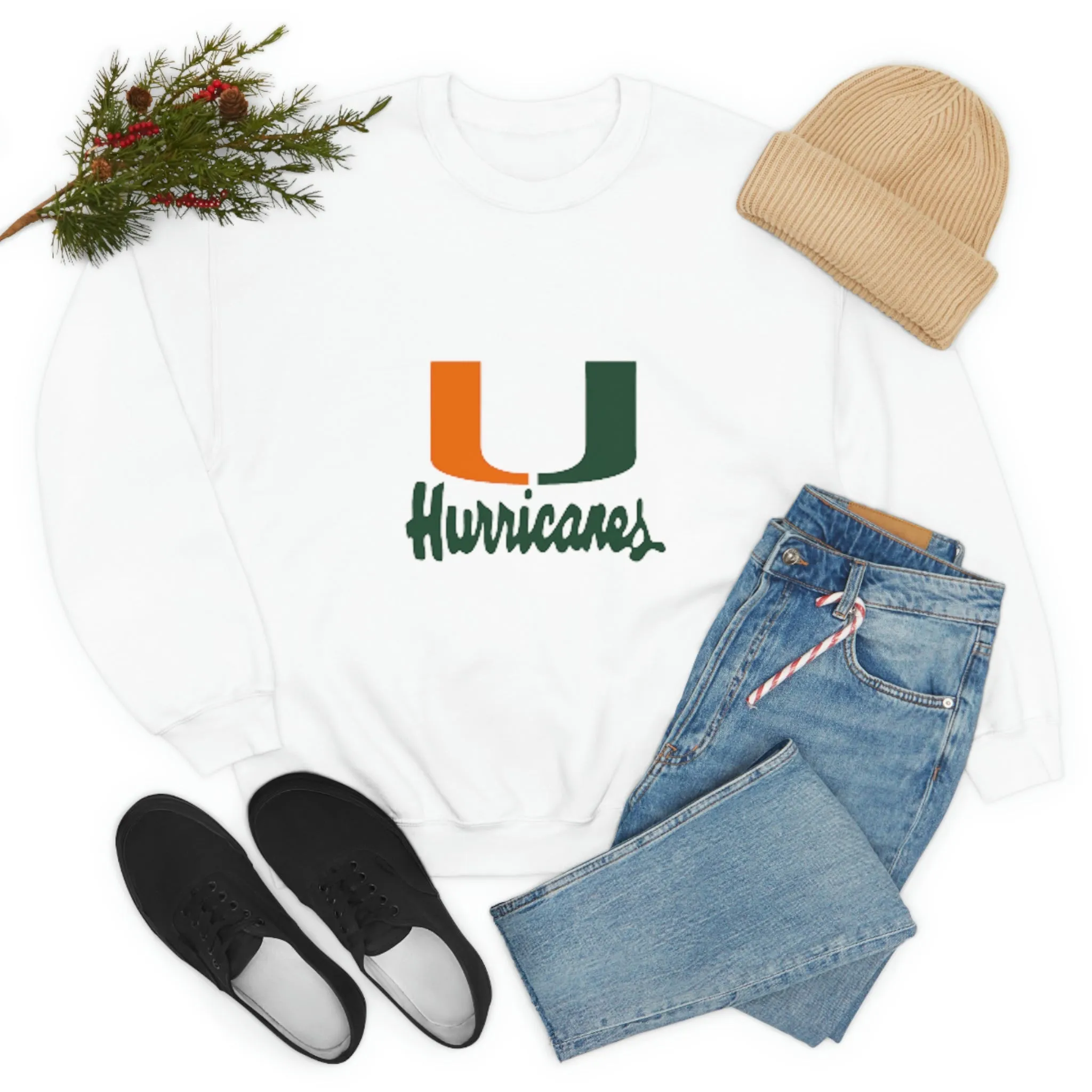 Miami Hurricanes Crewneck Sweatshirt
