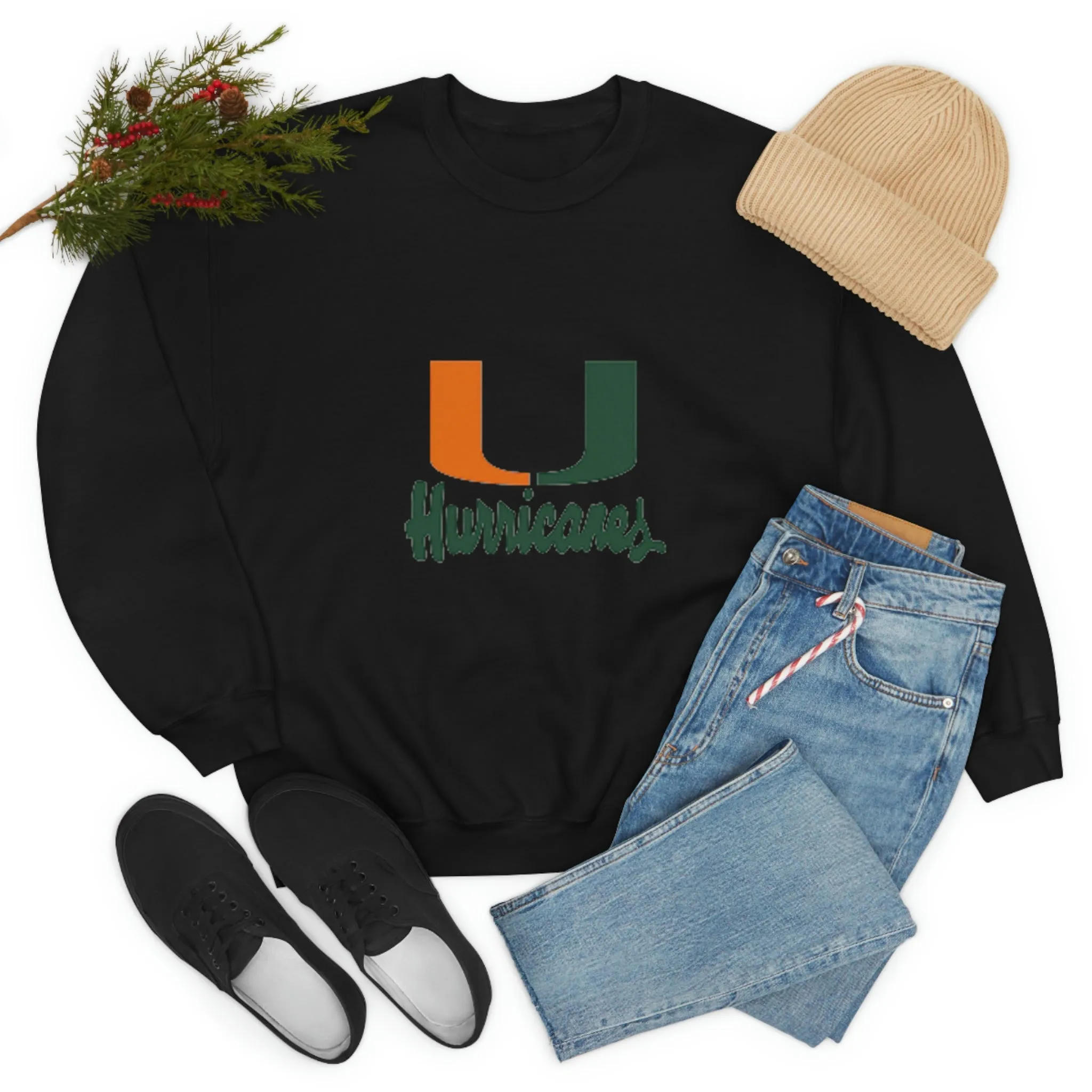 Miami Hurricanes Crewneck Sweatshirt