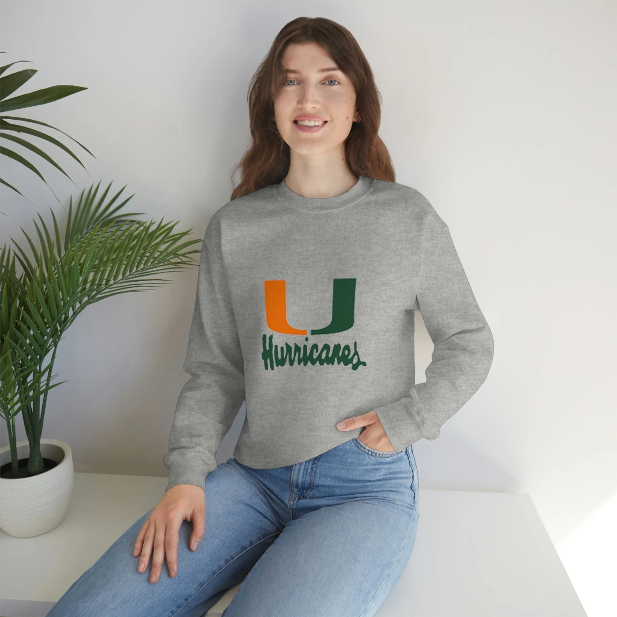 Miami Hurricanes Crewneck Sweatshirt