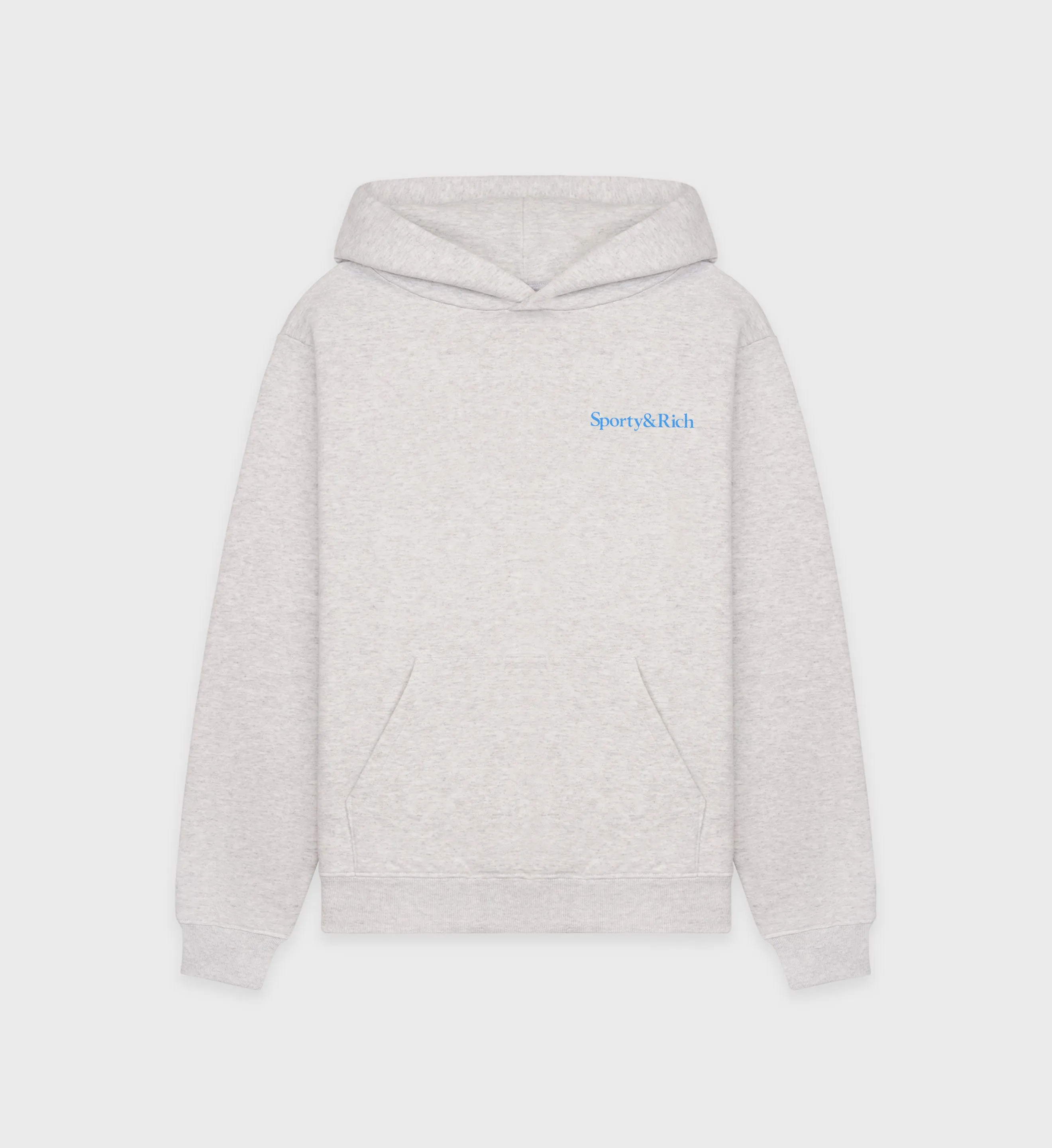 New Health Hoodie - Heather Gray/Ocean