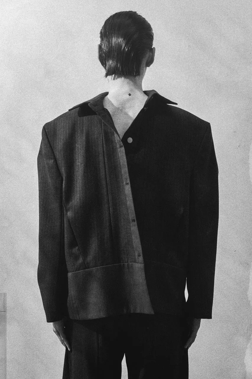 Pinstripe Vanta Modular Blazer - Size 2