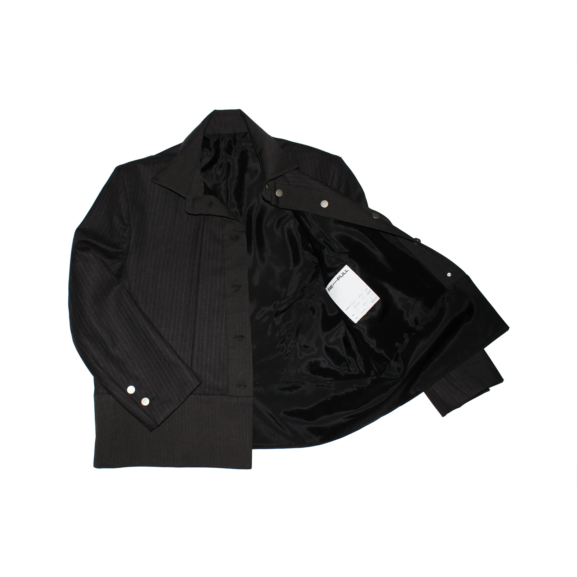 Pinstripe Vanta Modular Blazer - Size 2