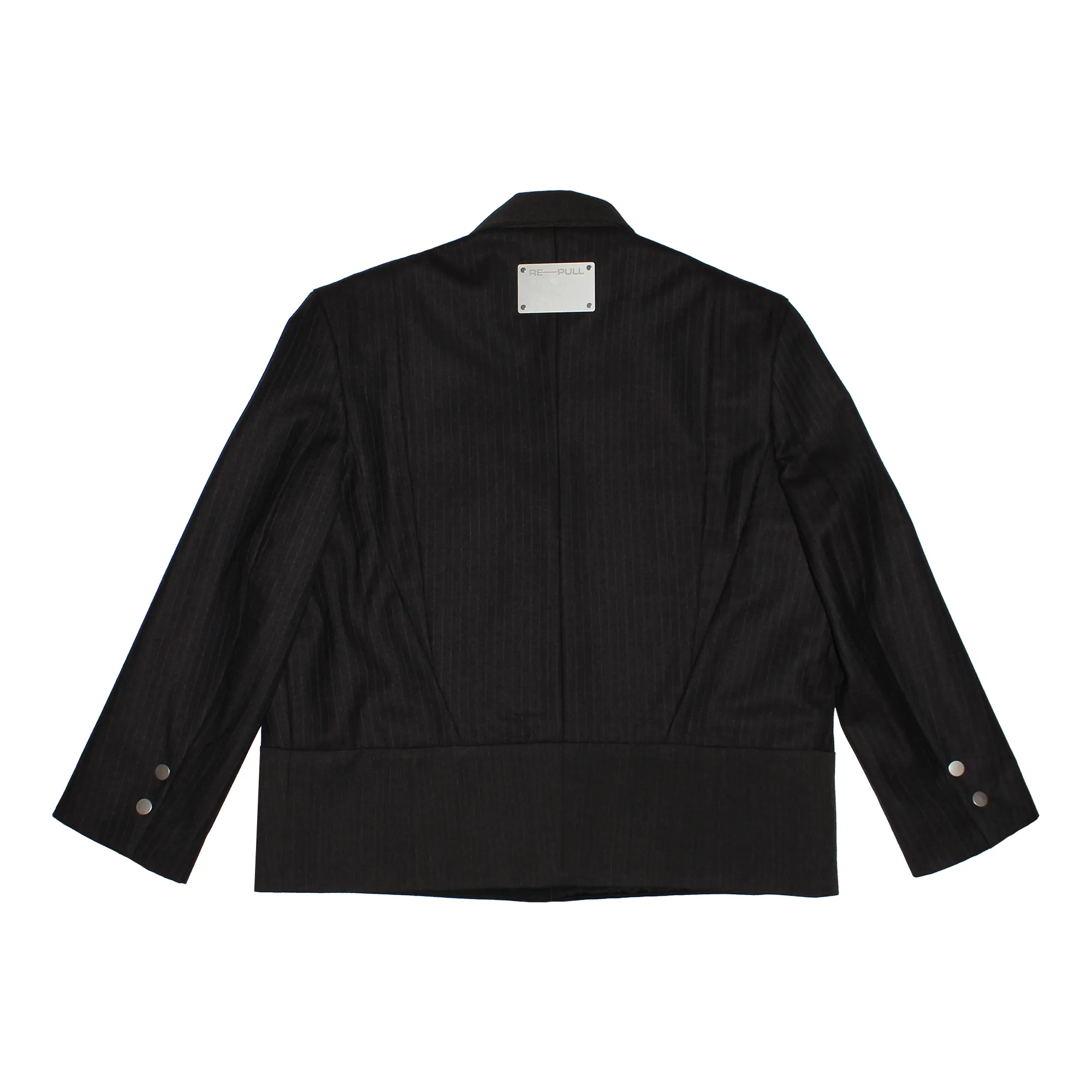 Pinstripe Vanta Modular Blazer - Size 2