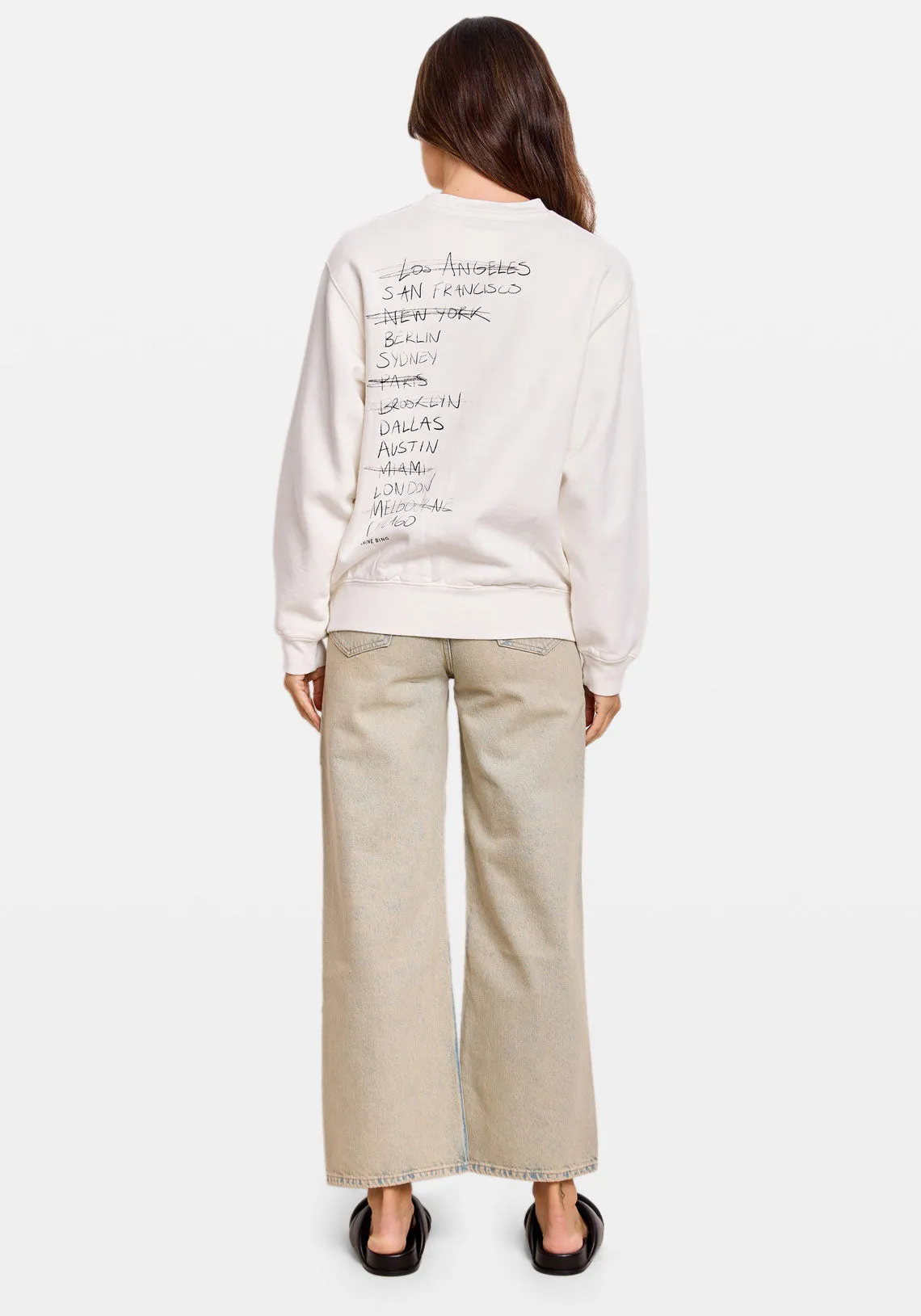 RAMONA SWEATSHIRT DOODLE IVORY