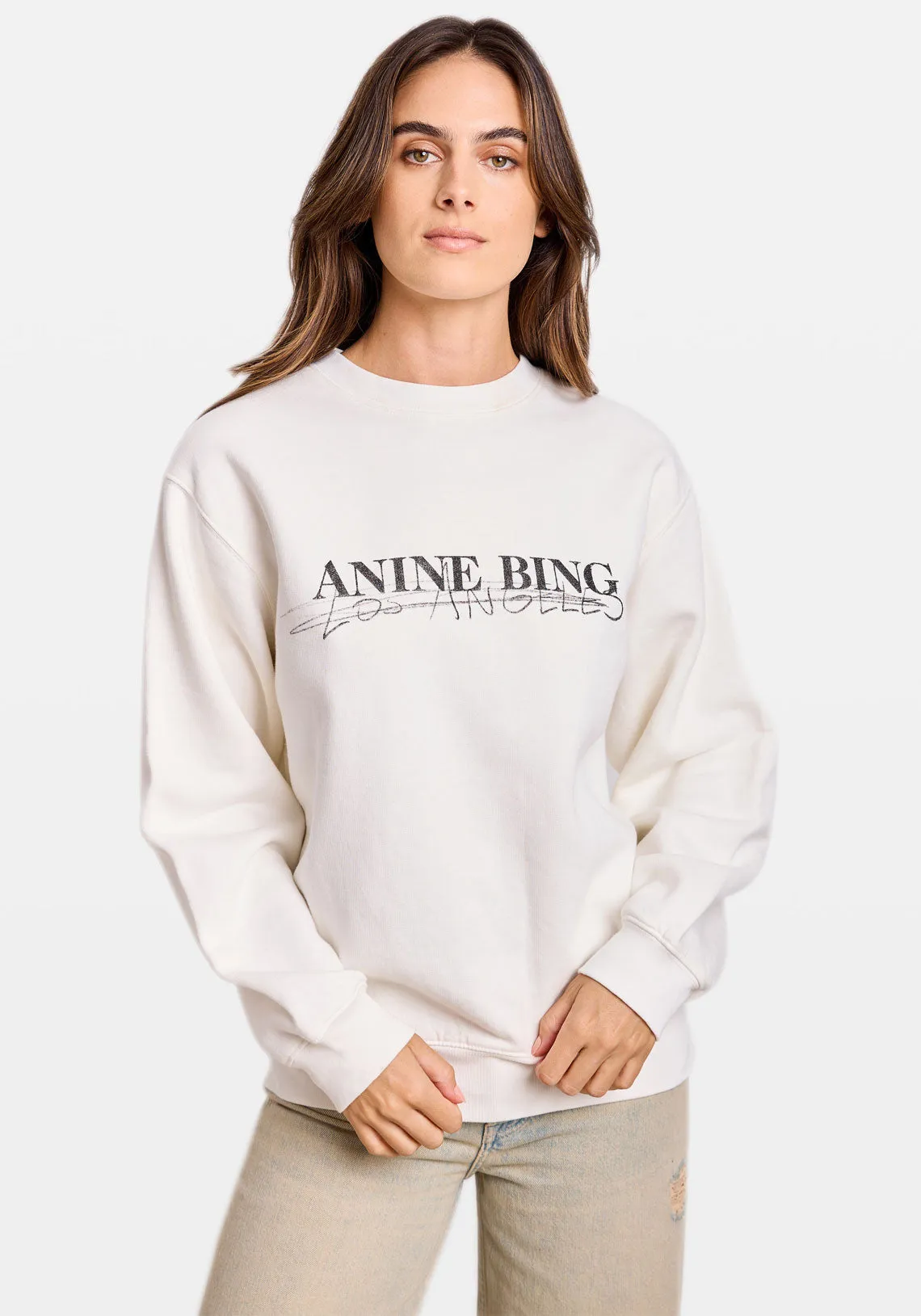 RAMONA SWEATSHIRT DOODLE IVORY
