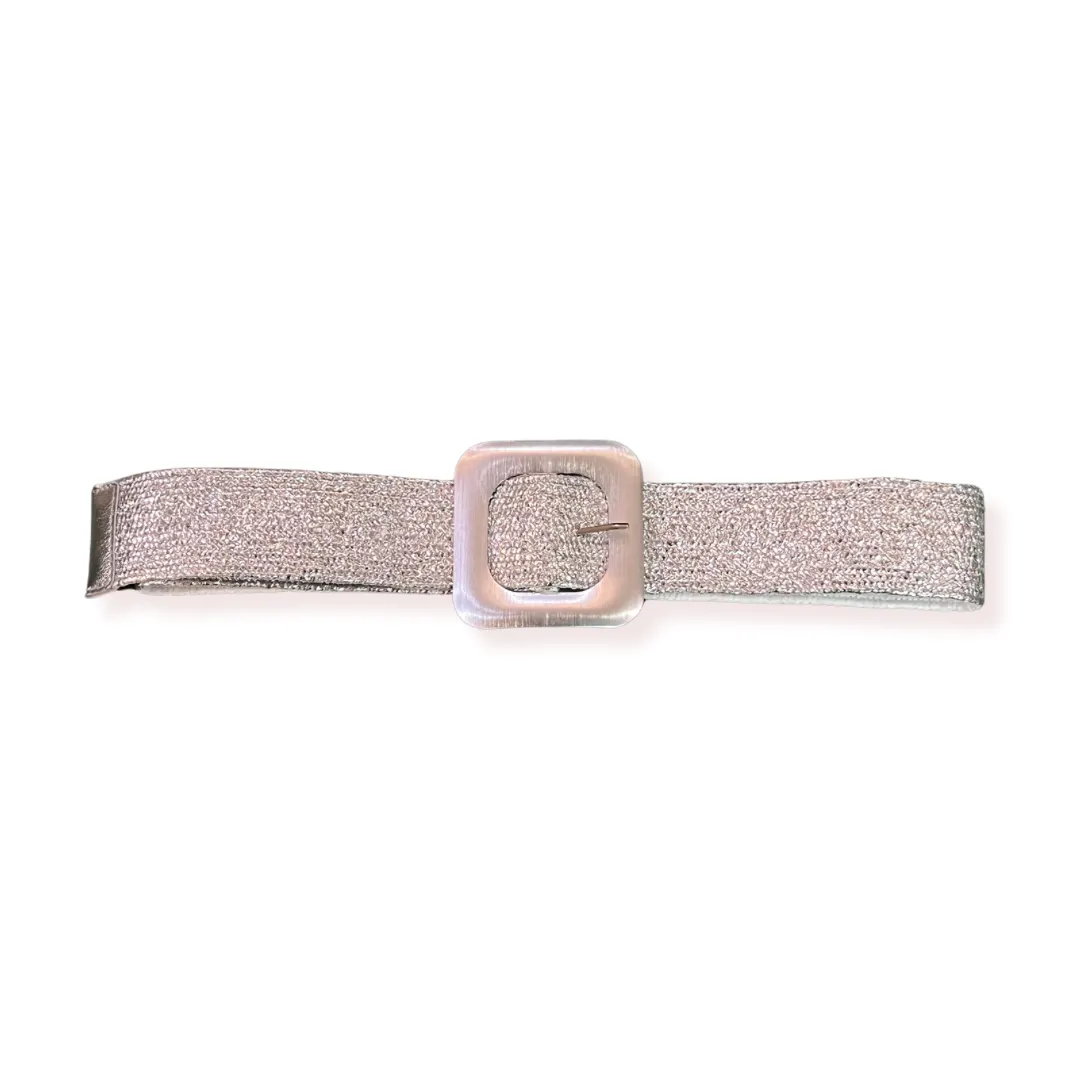 Silver Straw Belt