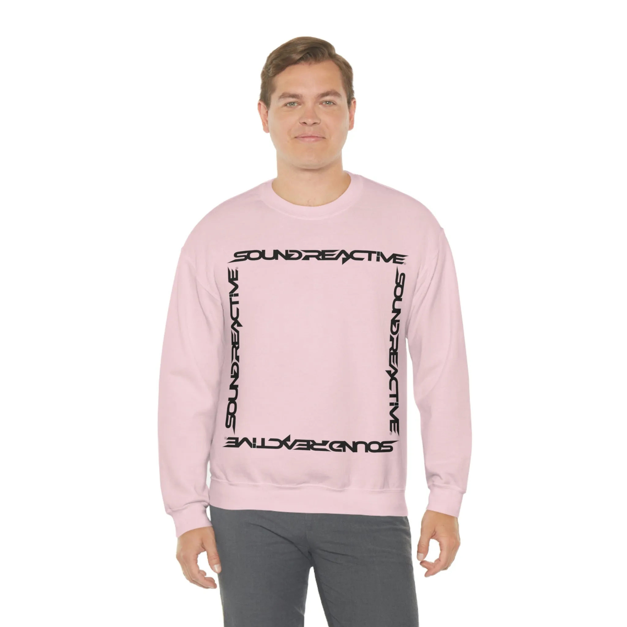 Sound Reactive Frame HUBOPTIC DJ Unisex Heavy Blend Crewneck Sweatshirt