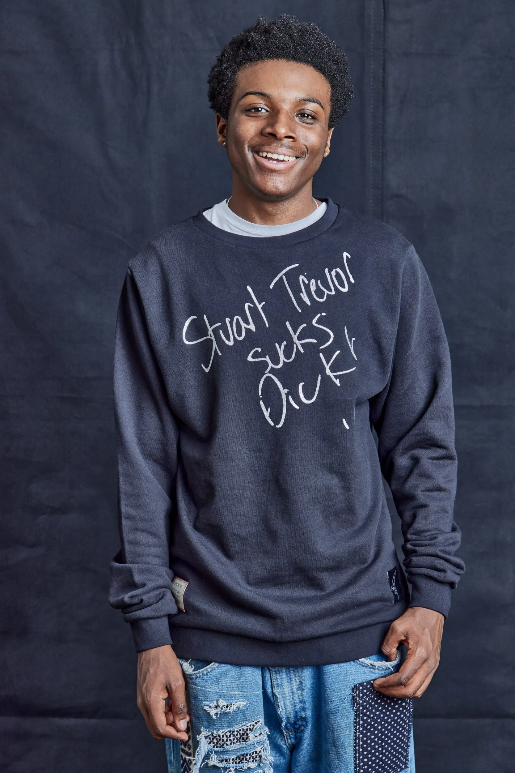 Stuart Trevor Sucks D Sweatshirt