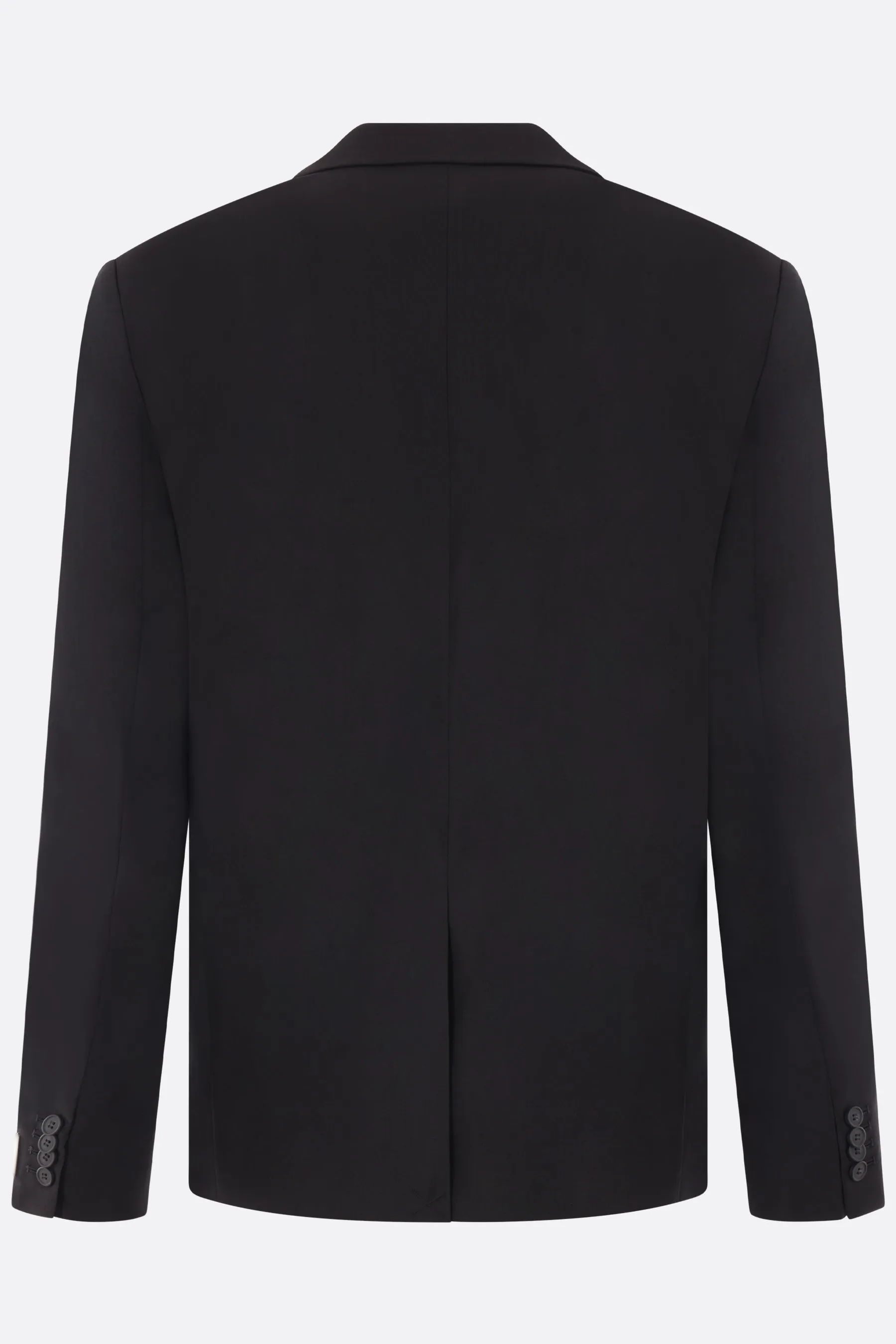 Tailored Single-Breasted Wool Jacket