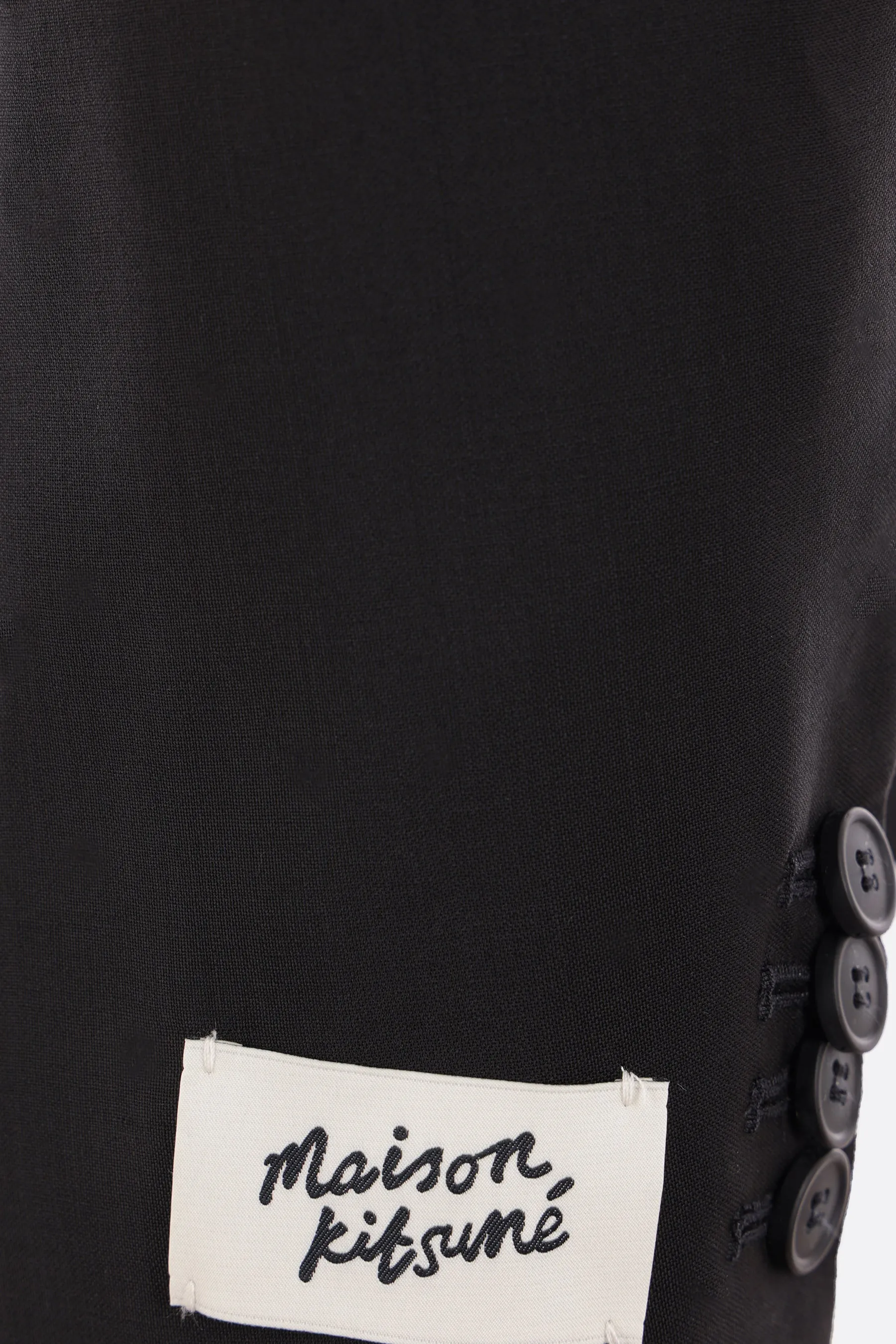 Tailored Single-Breasted Wool Jacket