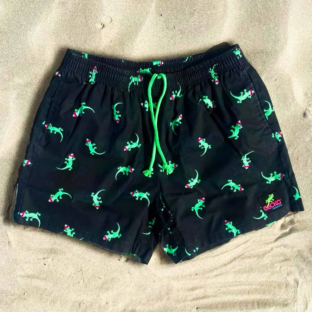The "Original Gecko" OG Cotton Shorts Black