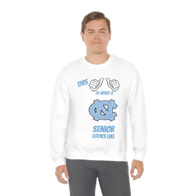 This Is What A Chapel Hill Senior Looks Like Unisex Heavy Blend™ Crewneck Sweatshirt