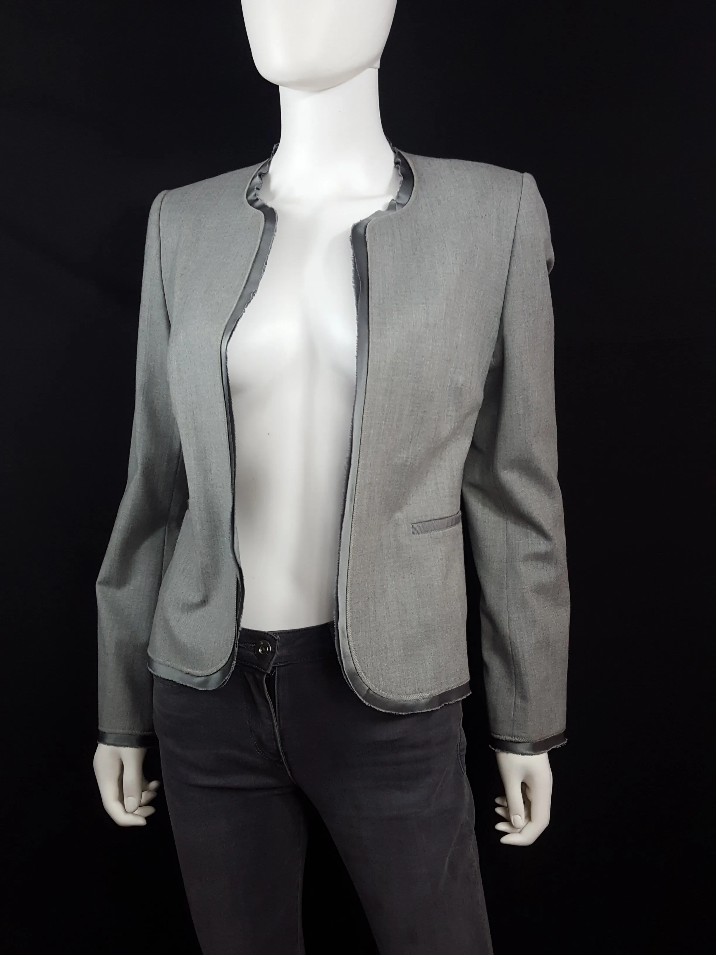Thomas Pink Satin Trim Blazer sz.6