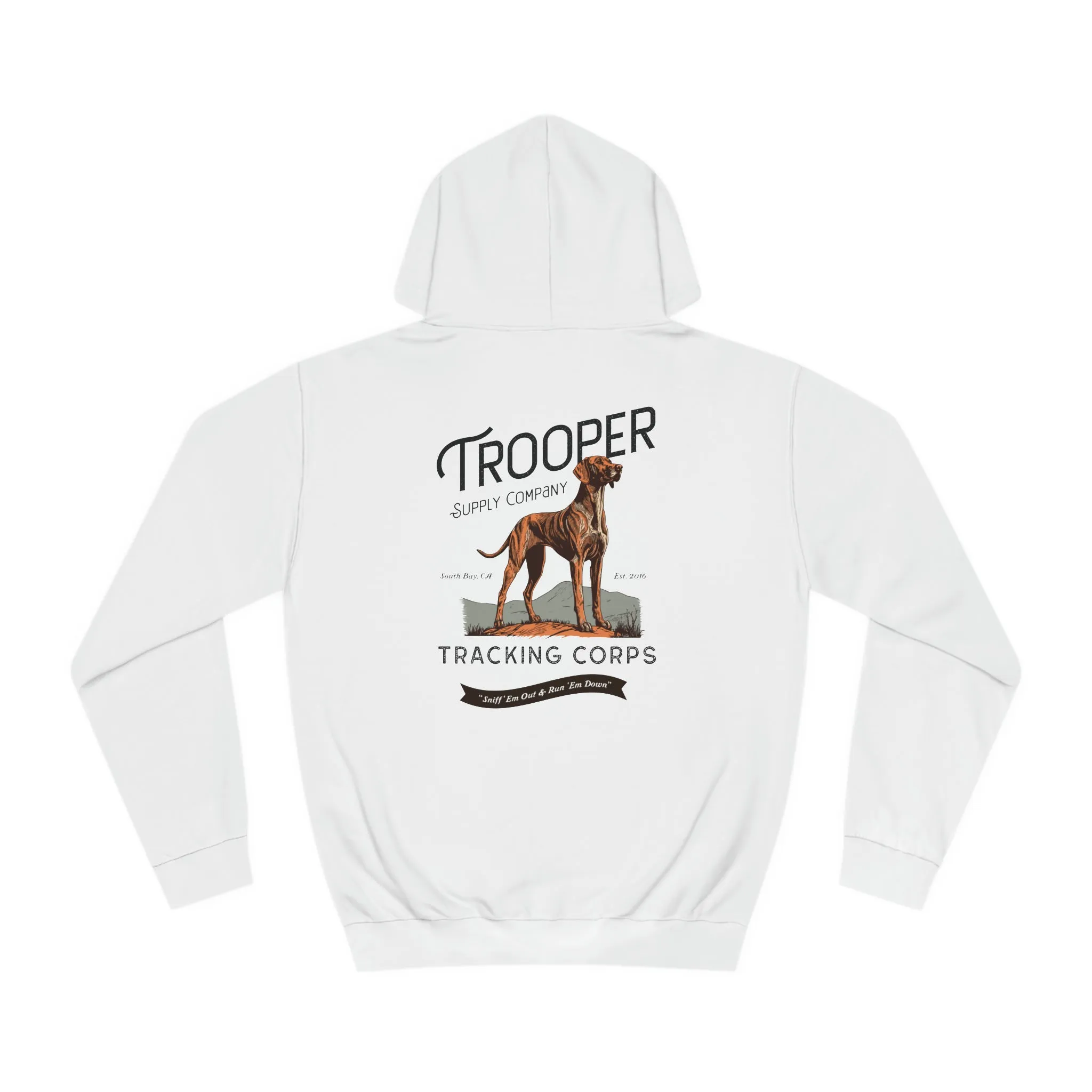 Tracking Corps Hoodie - Sniff 'Em Out & Run 'Em Down