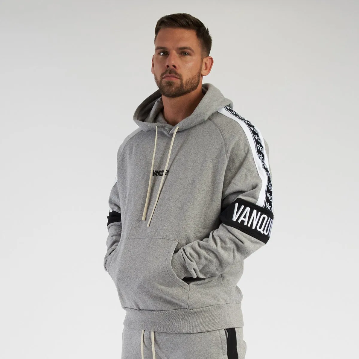 Vanquish Contrast Grey Oversized Hoodie