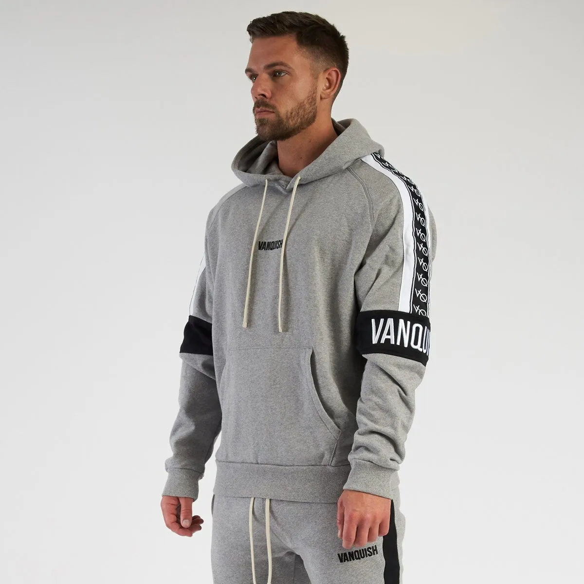 Vanquish Contrast Grey Oversized Hoodie